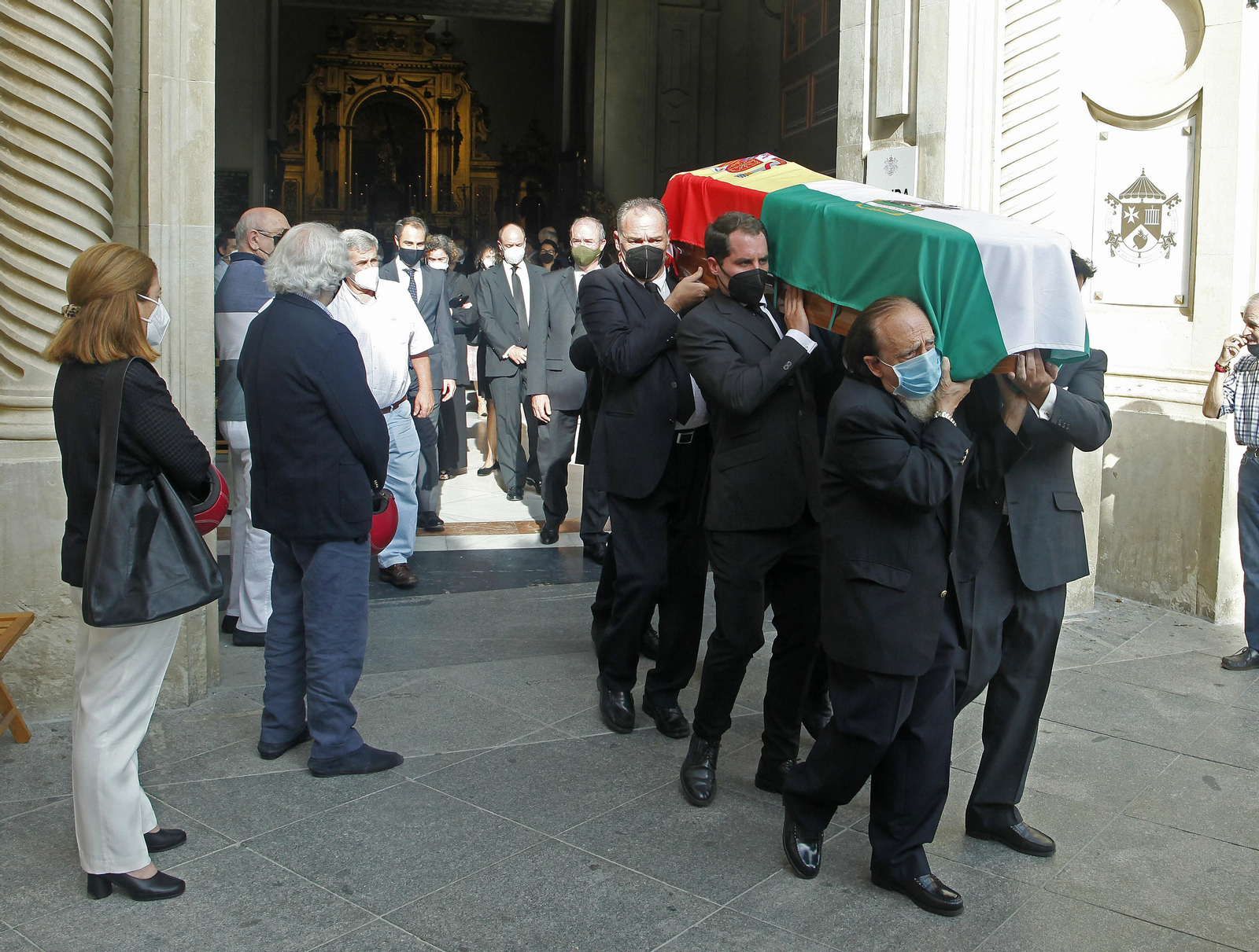 Funeral Manuel Clavero en el Gran Poder