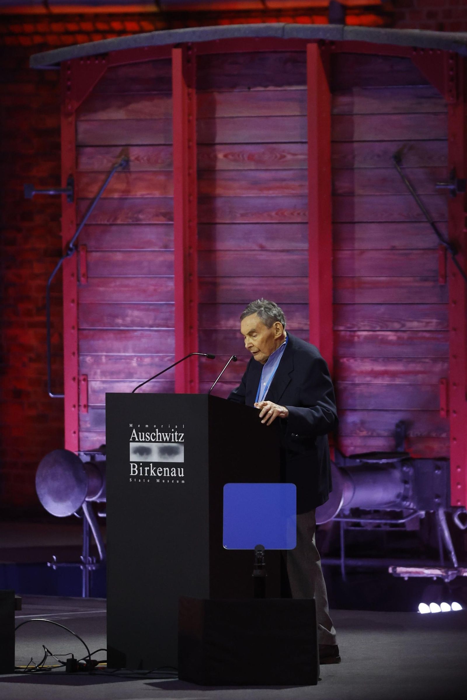 Los Reyes de España asisten al 80 aniversario de la liberación del campo de concentración de Auschwitz