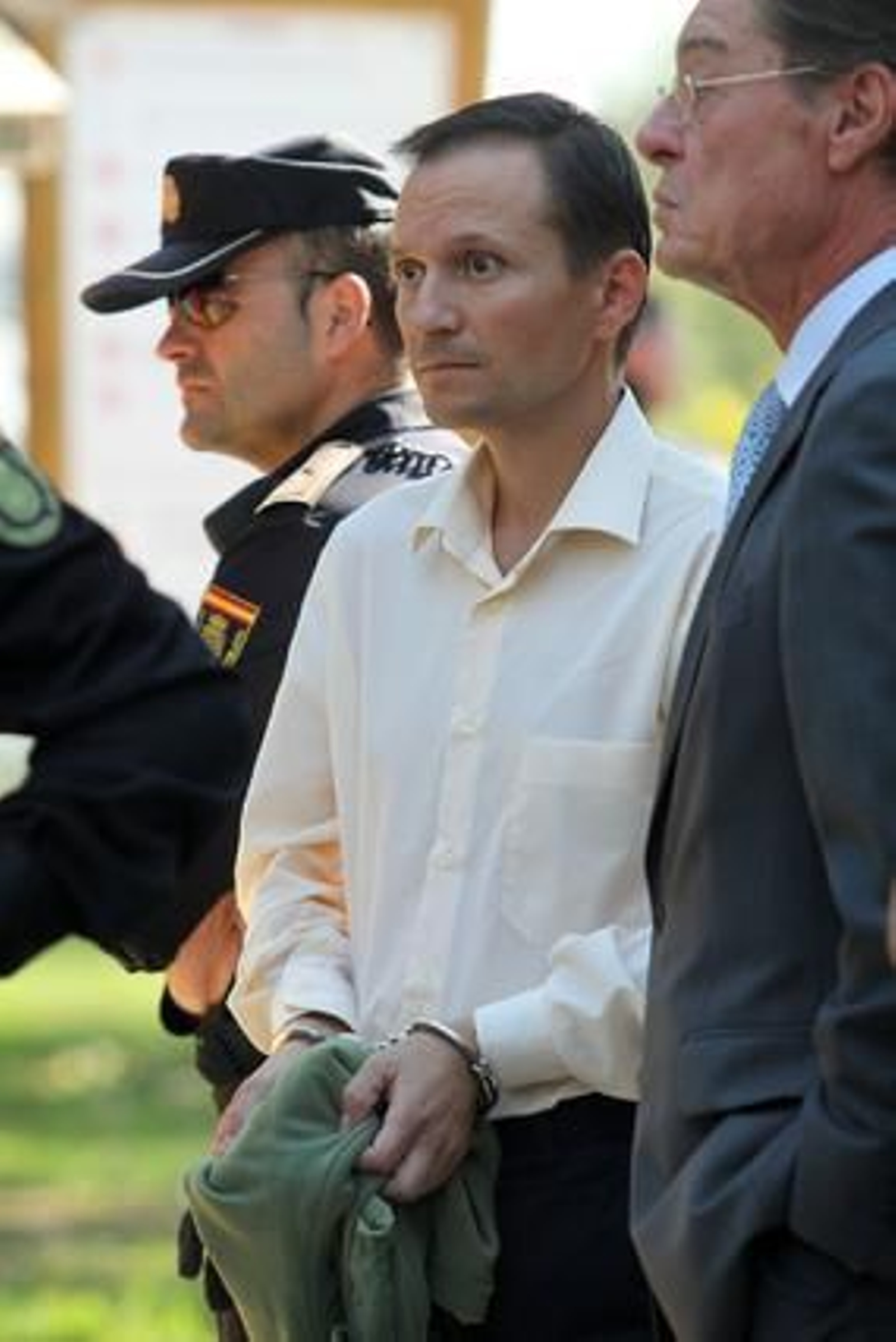 José Bretón en la reconstrucción de los hechos.