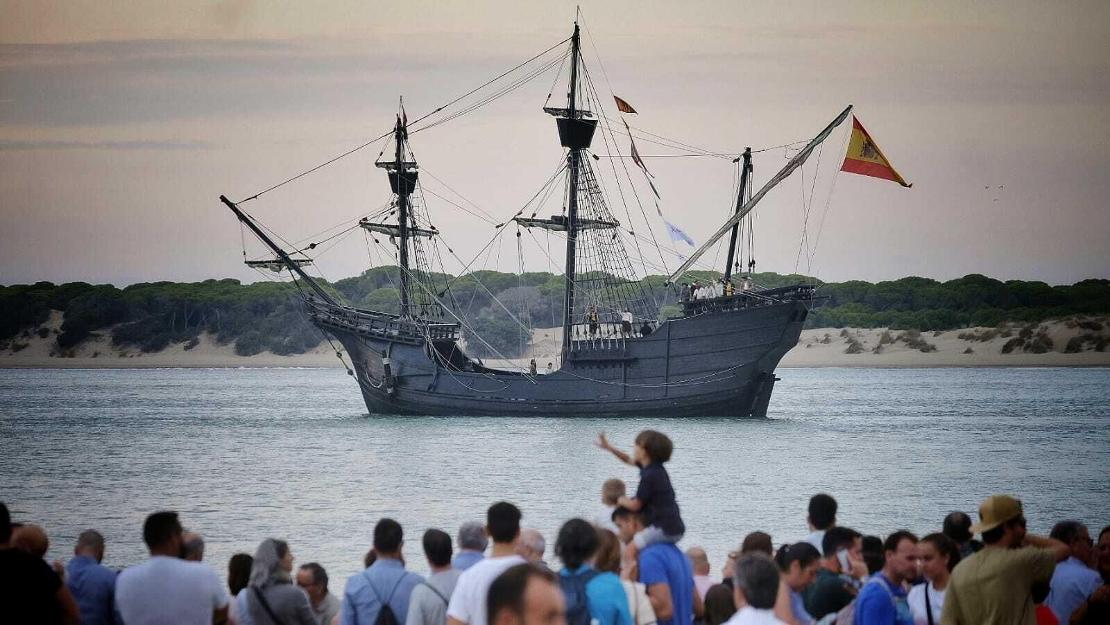 La fiesta de celebración del V Centenario en Sanlúcar