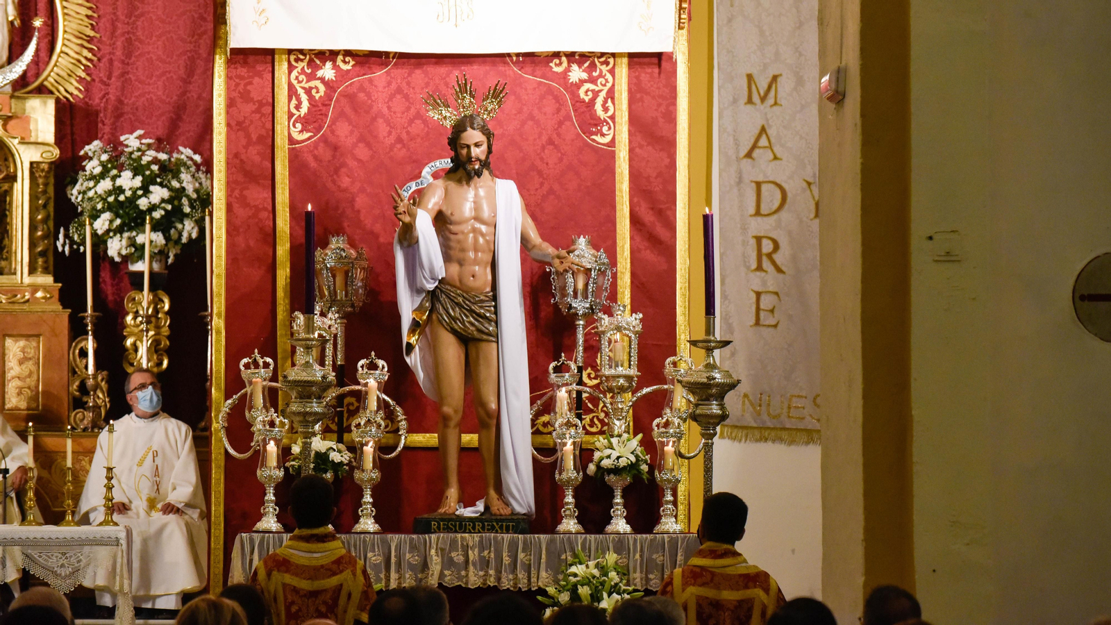 Las fotos de la Bendición de la nueva talla de Jesús Resucitado