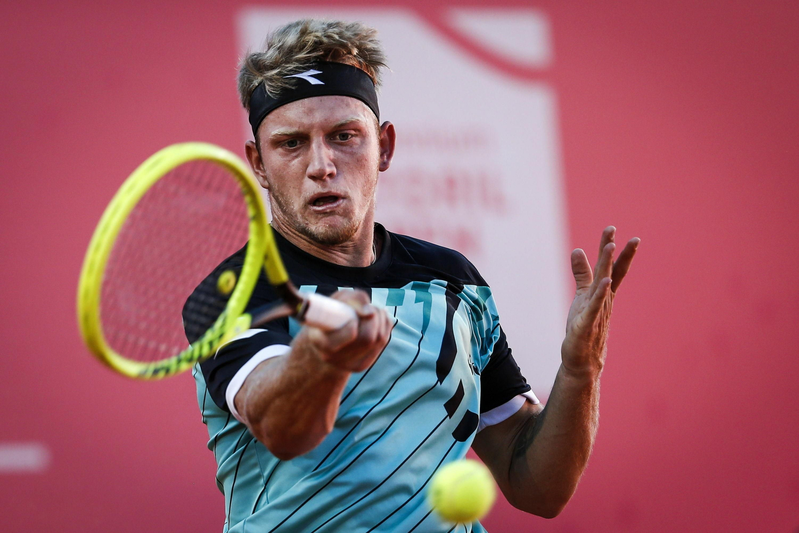 Las fotos de la victoria de Davidovich sobre Monfils.