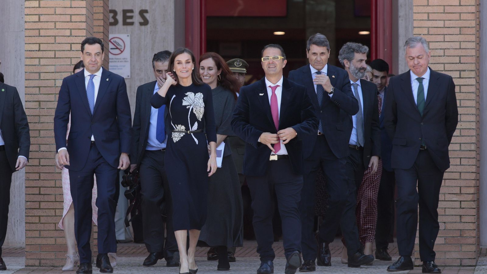 Las imágenes de la reina Leticia en el congreso de enfermedades raras