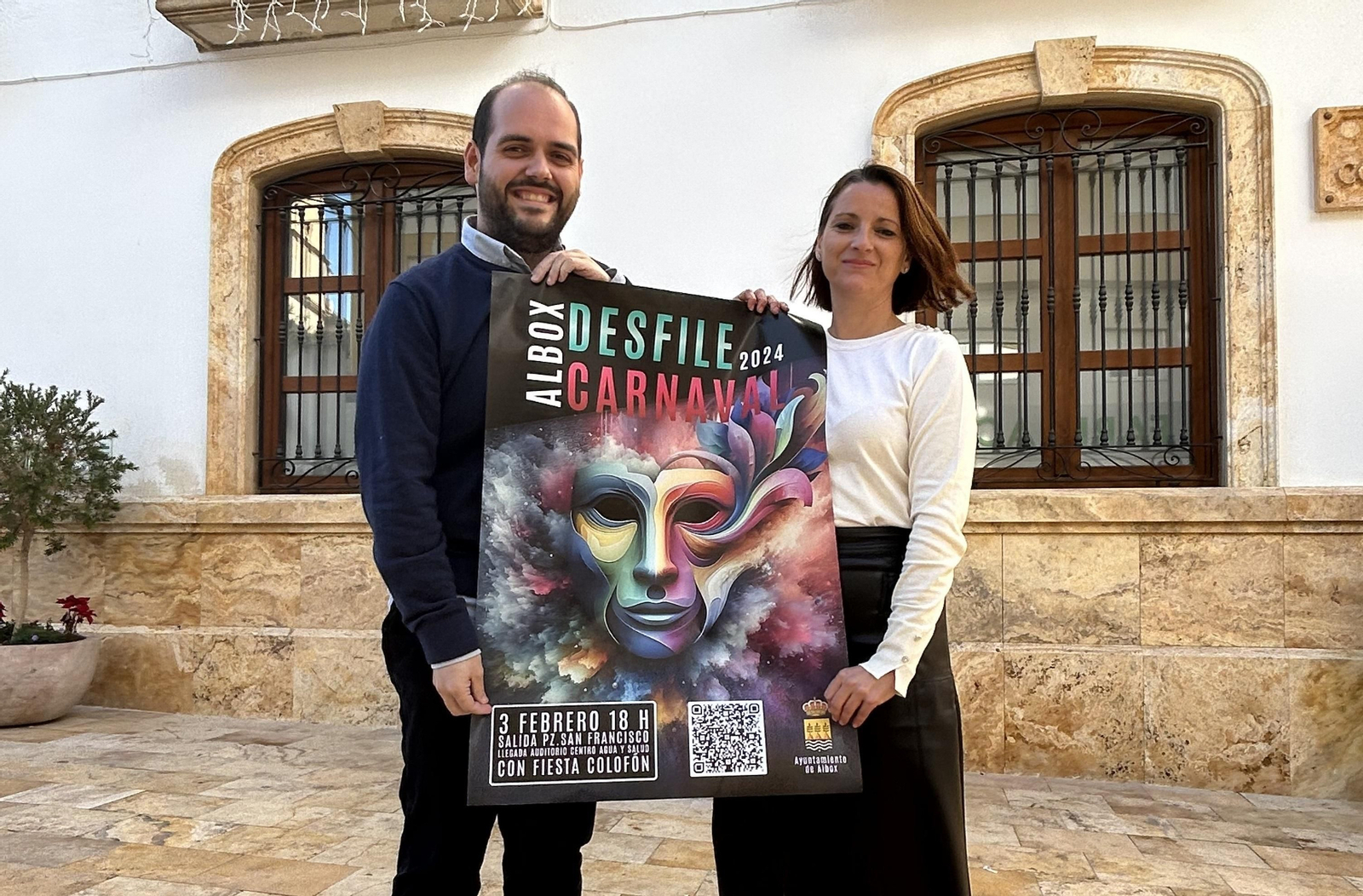 Presentación del cartel de carnaval.