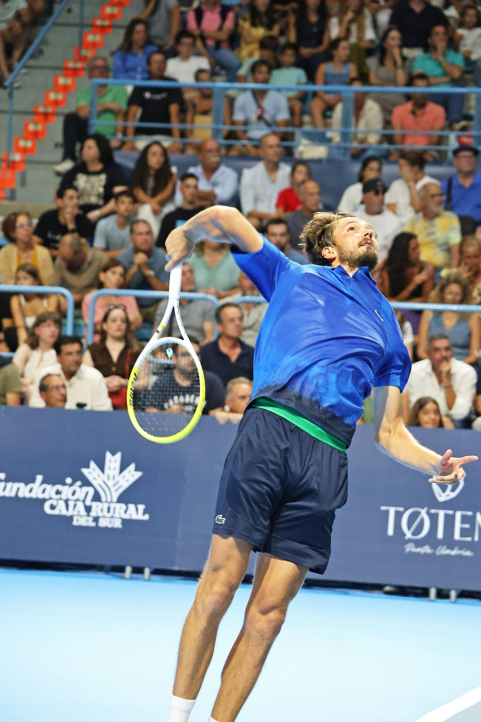 Imágenes de la final masculina de la Copa del Rey de tenis entre Daniil Medvedev y Alejandro Davidovich