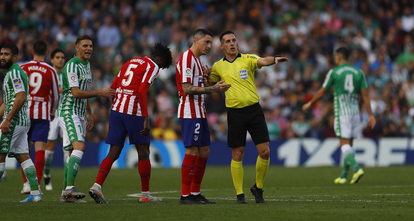 Las imágenes del Betis-atlético de Madrid
