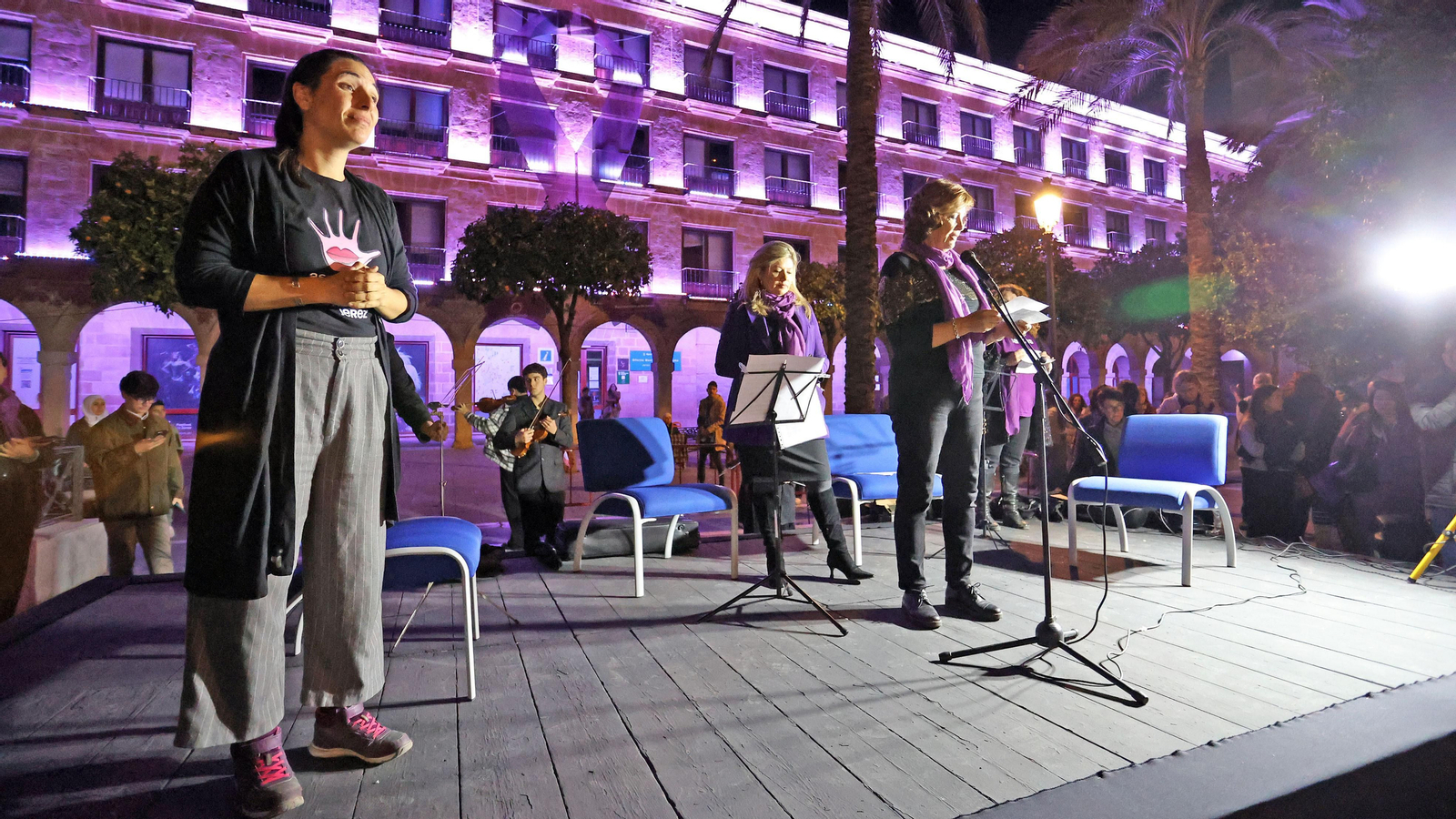 Manifestación en Jerez contra las Violencias Machistas