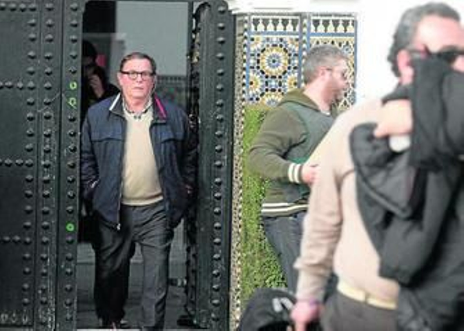 El ex jefe de Servicio de Parques y Jardines Francisco Amores, cuando fue detenido en la operación Madeja.