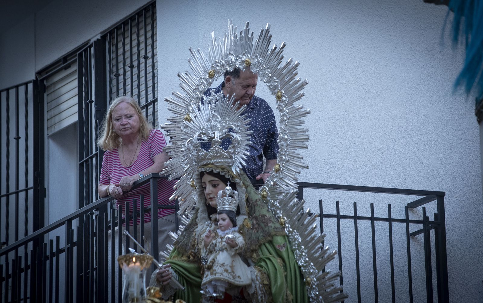 Procesión de la Esperanza Divina Enfermera, en imágenes