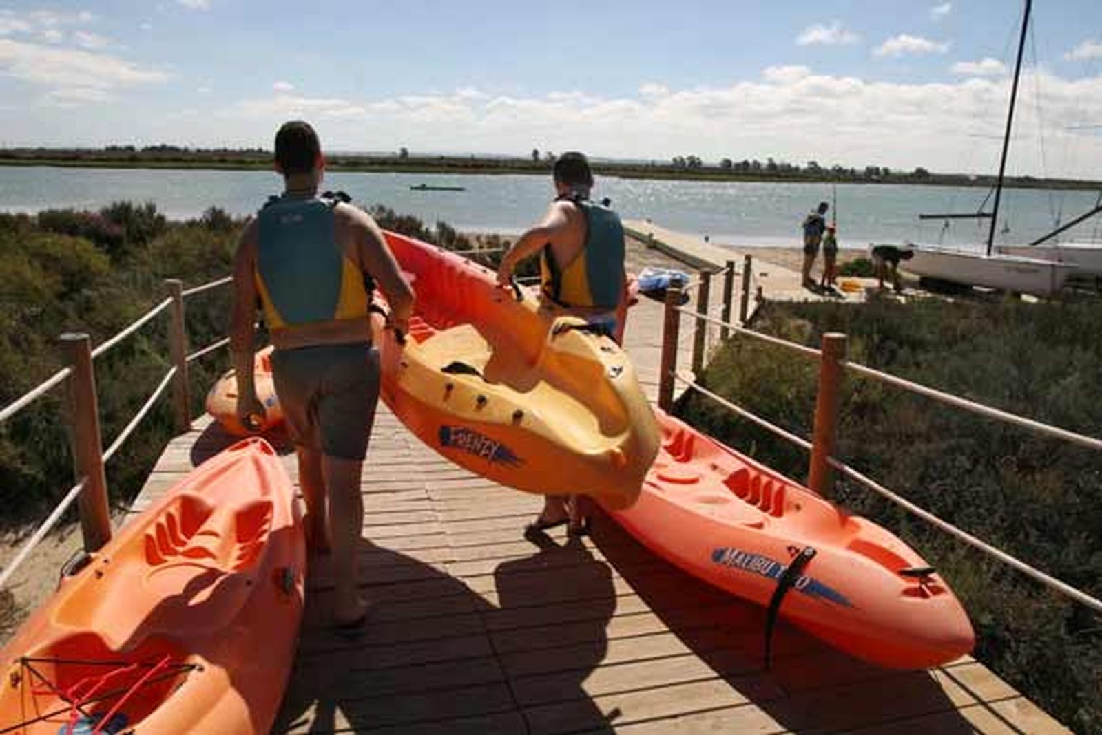 Desde su apertura en 2006, más de un millón de personas han pasado por este parque que comparten El Puerto y Puerto Real

Foto: J. D. Corzo