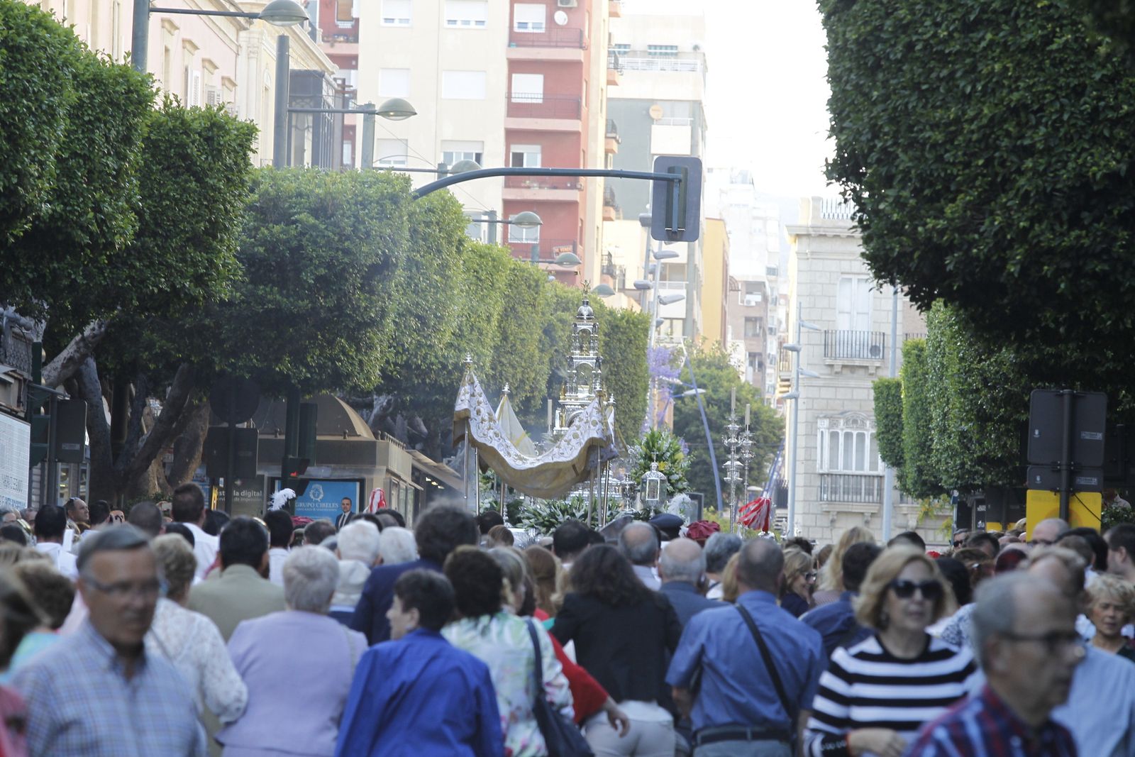 Las imágenes de la celebración del Corpus Christi en Almería