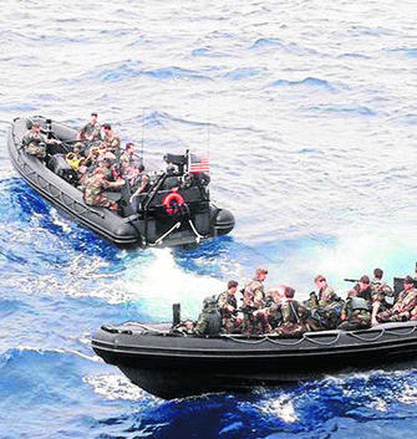 Una maniobra de los SEAL, las fuerzas especiales de la marina de EEUU que realizaron la operación Gerónimo.