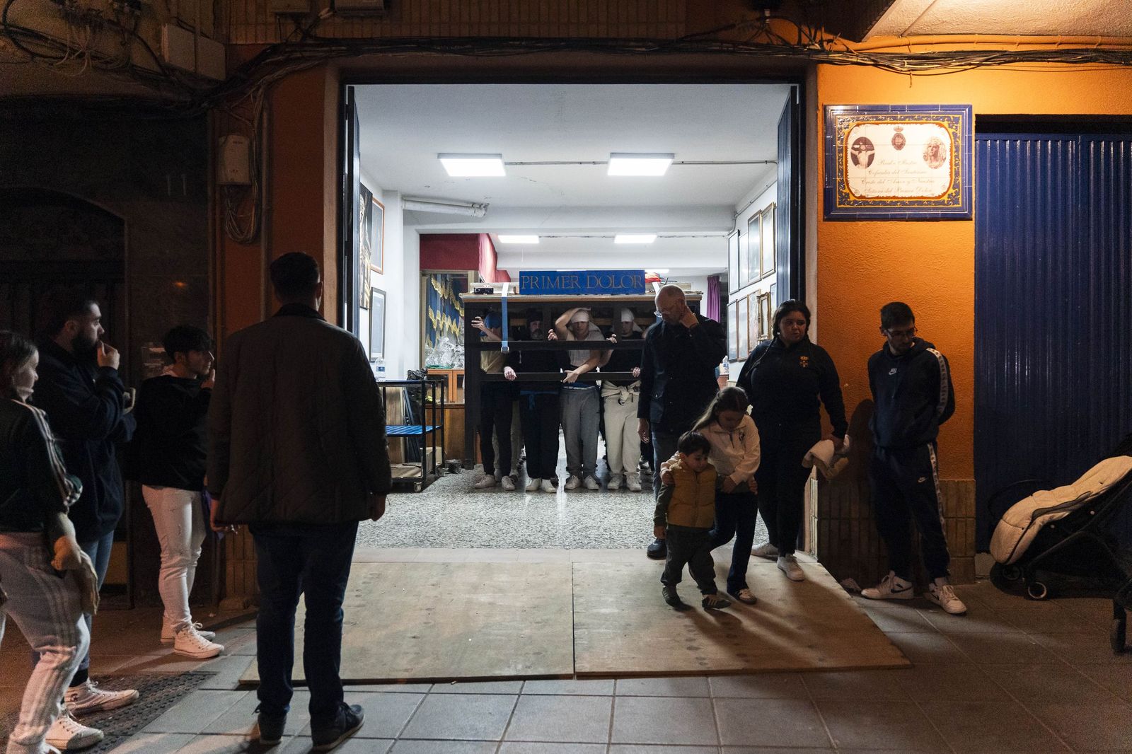 Ensayo de la Hermandad del Amor de Almería
