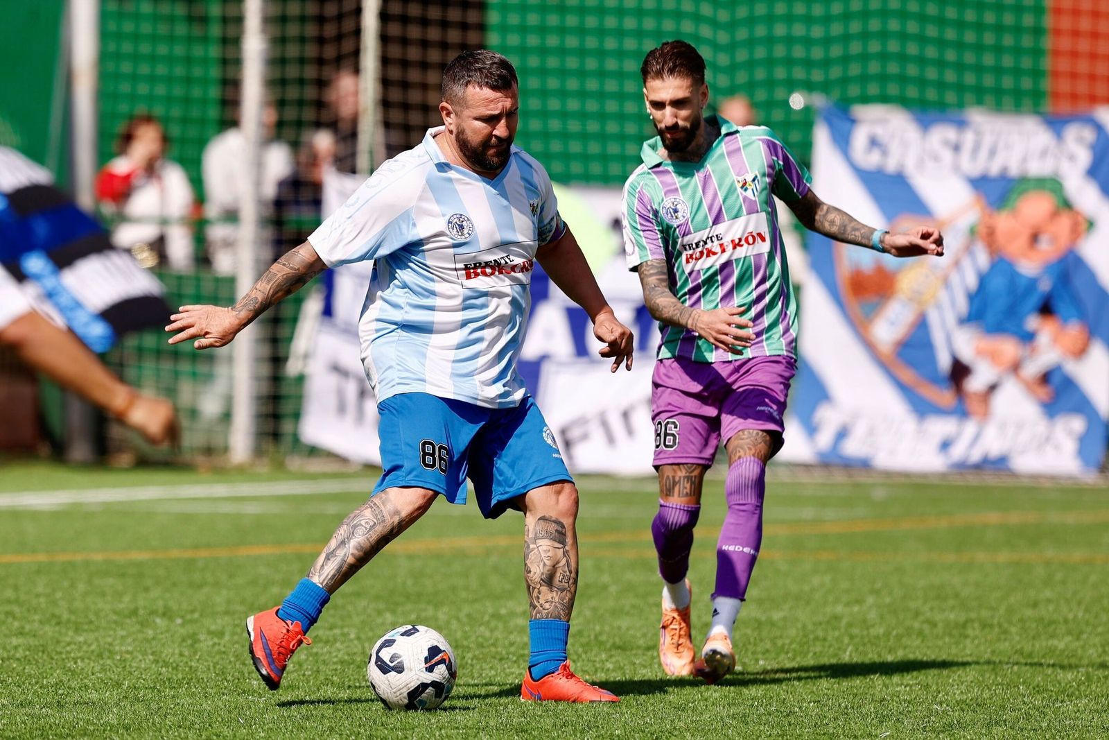 Leyendas del Málaga CF se reúnen en el césped