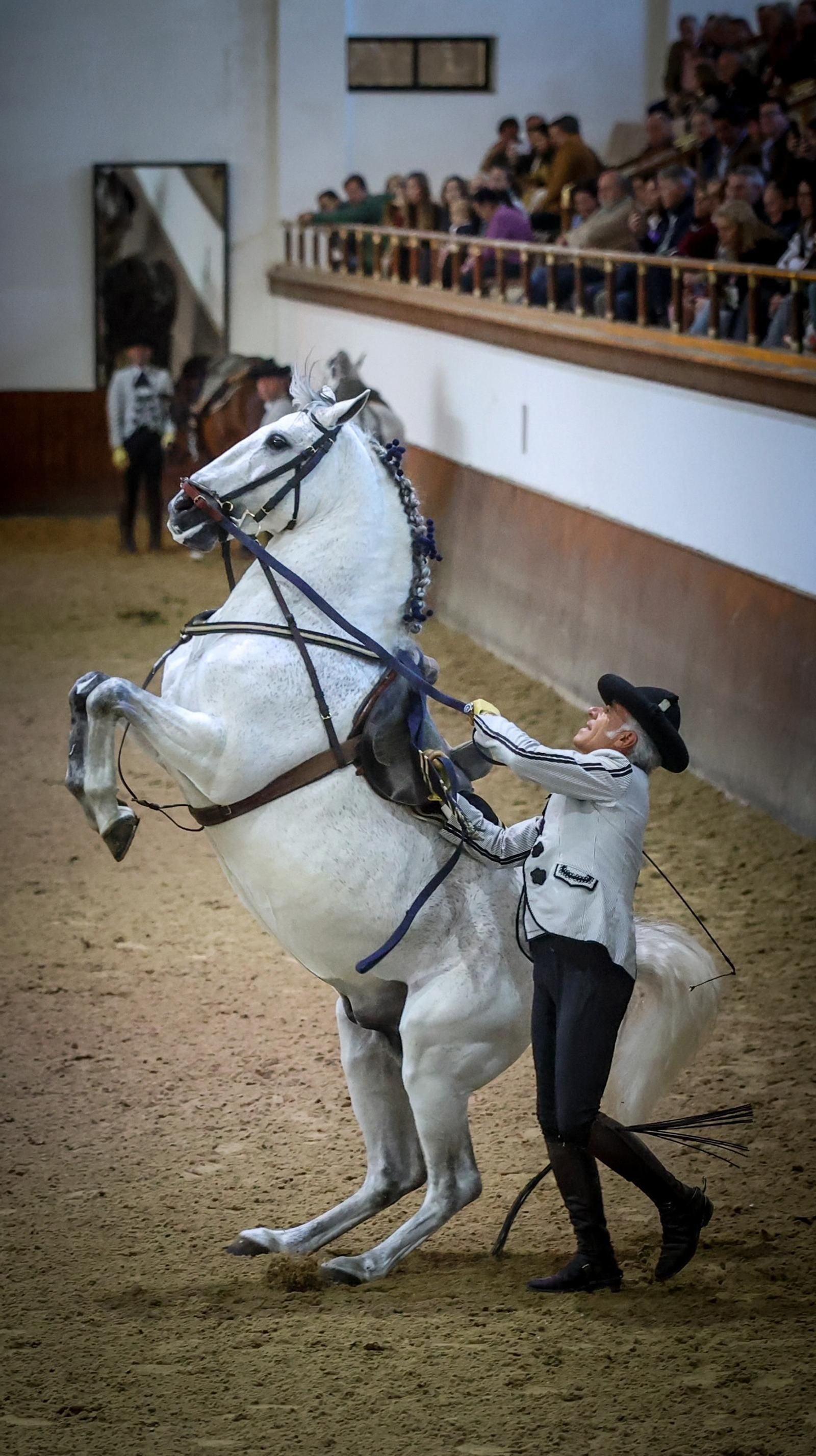 El último día de Manolo Ruiz en la Real Escuela de Jerez