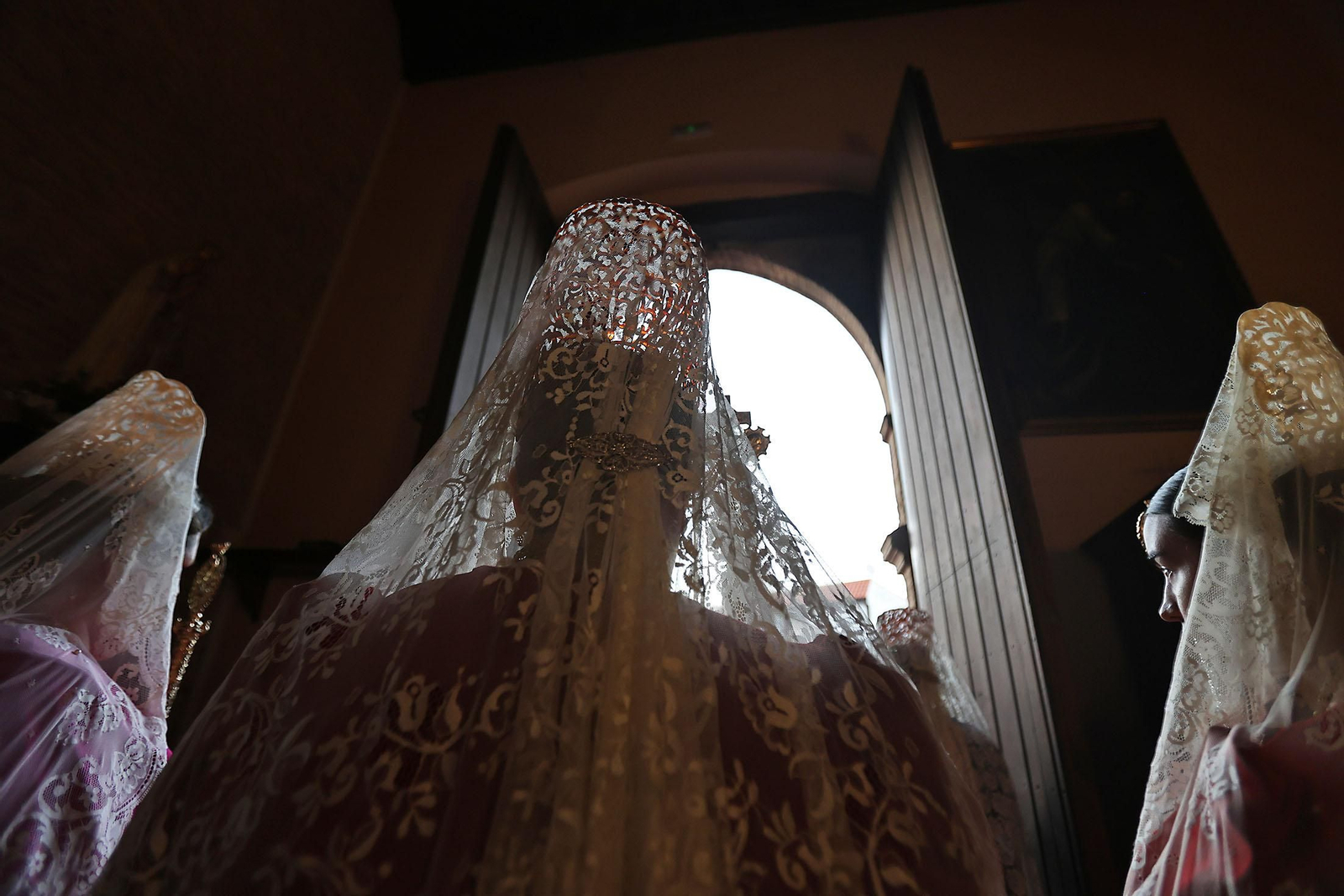 Imágenes de la procesión de Nuestra Señora de los Milagros en Palos de la Frontera Imágenes de la procesión de Nuestra Señora de los Milagros en Palos de la Frontera