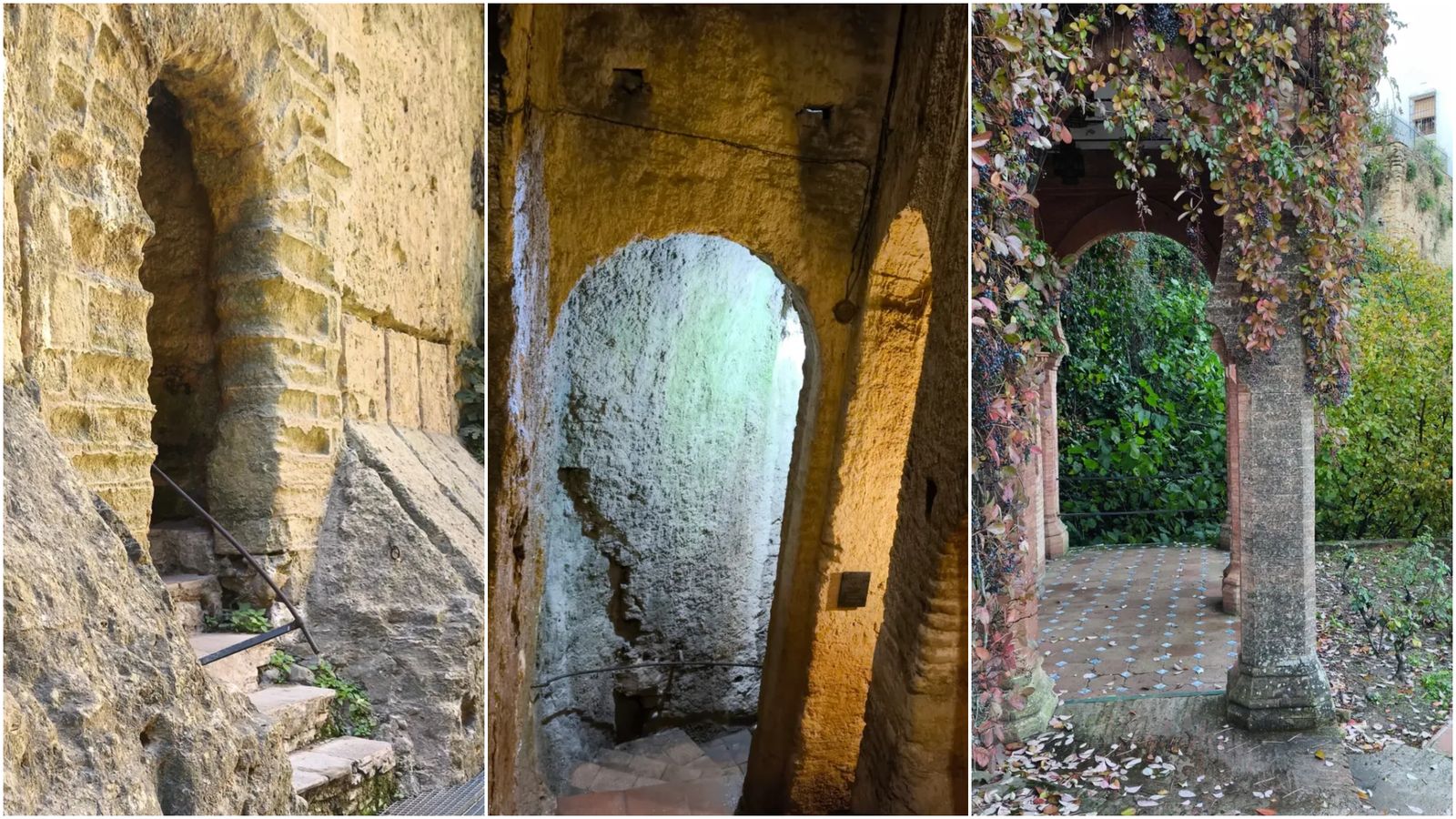 Diferentes ubicaciones de la Casa del Rey Moro.