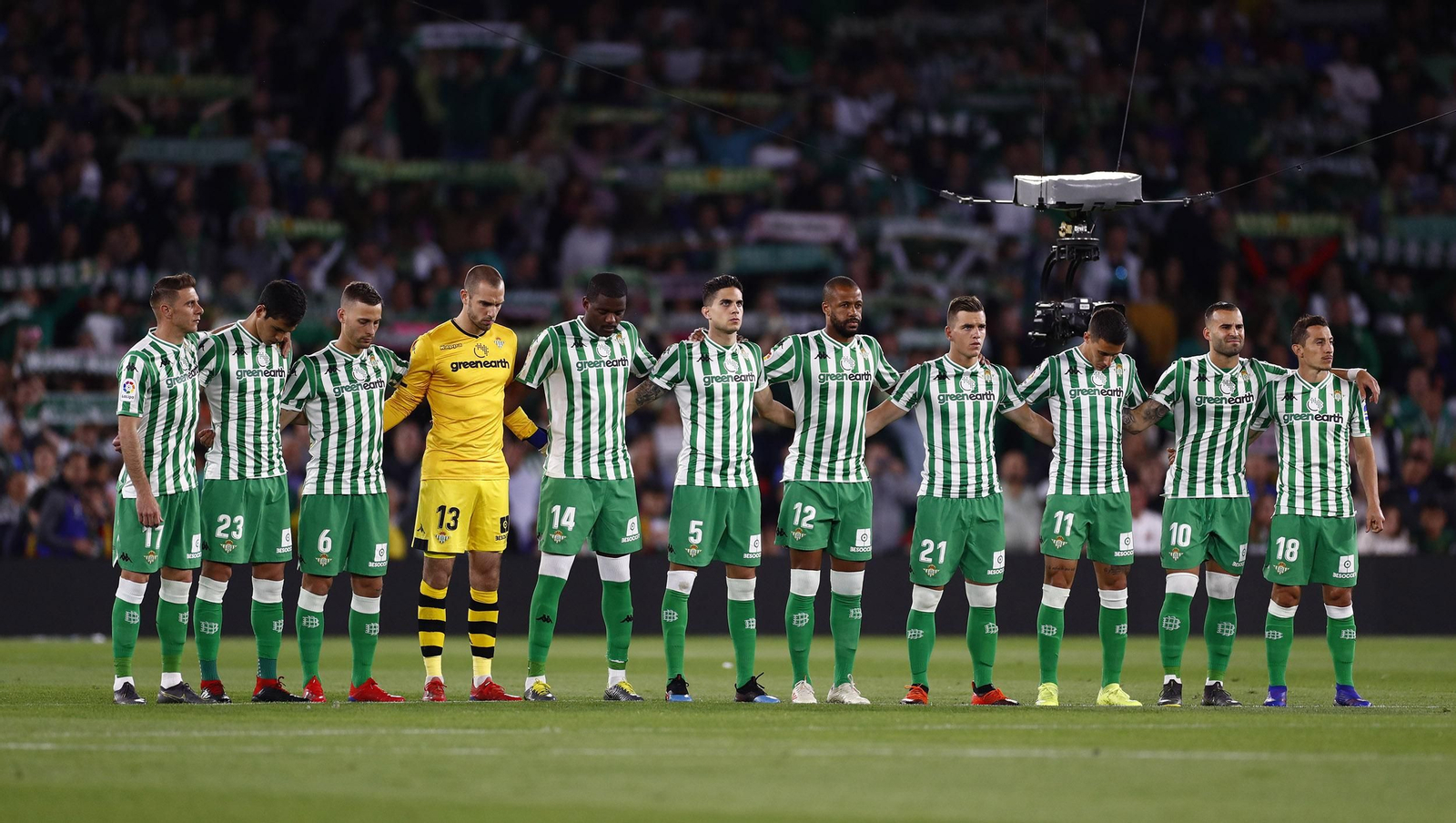 El Betis-Barcelona, en imágenes