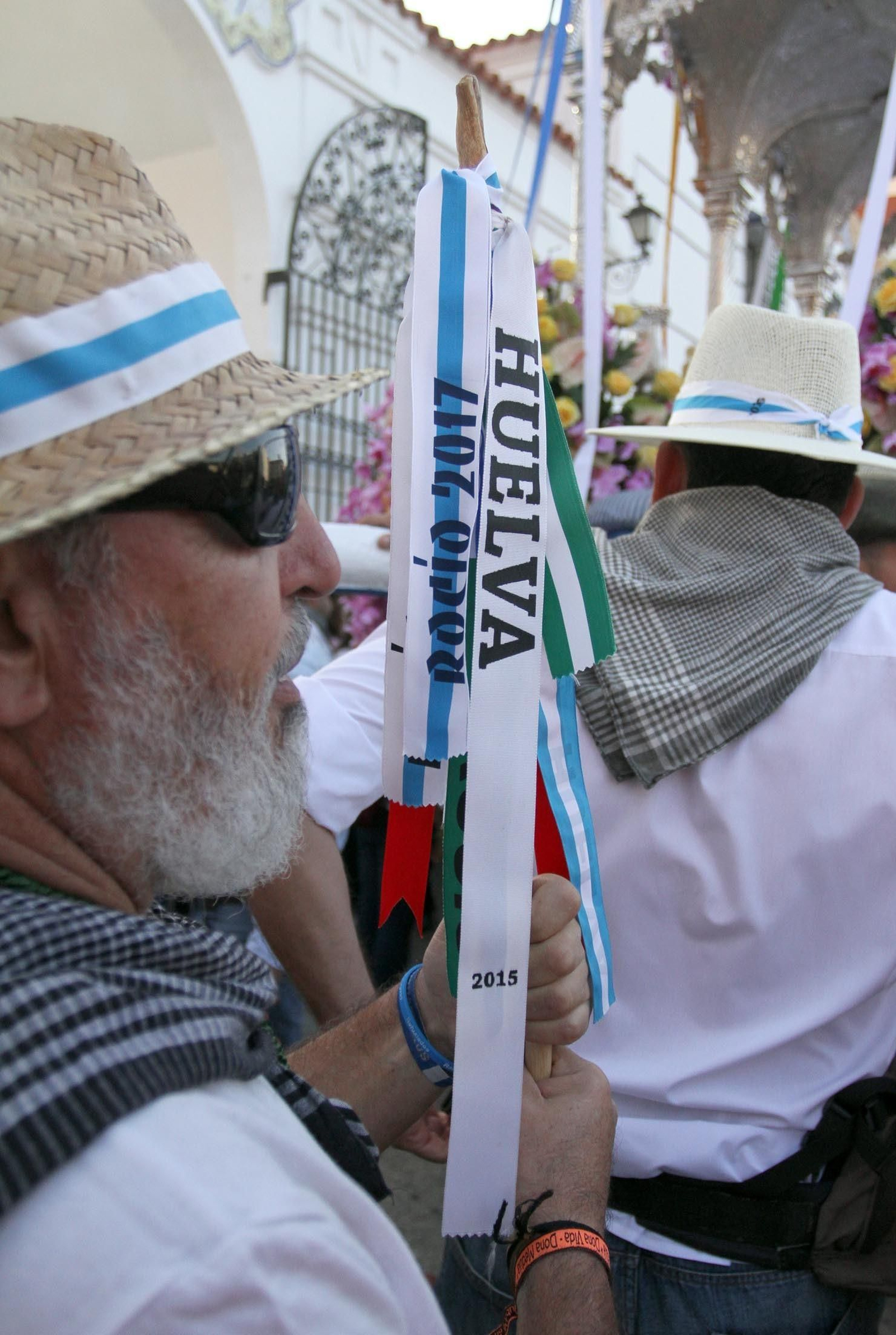 Imágenes de la salida de la Hermandad de Huelva