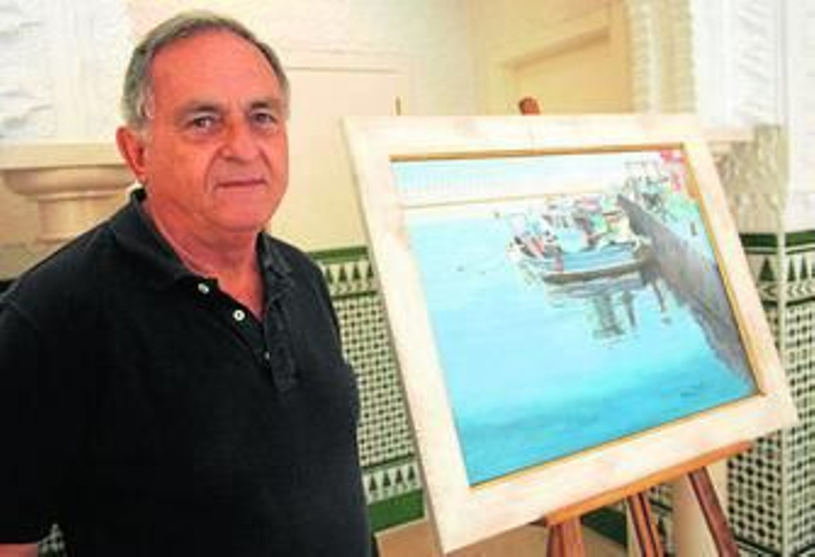 "Mi pintura es hiperrealista con tintes impresionistas"