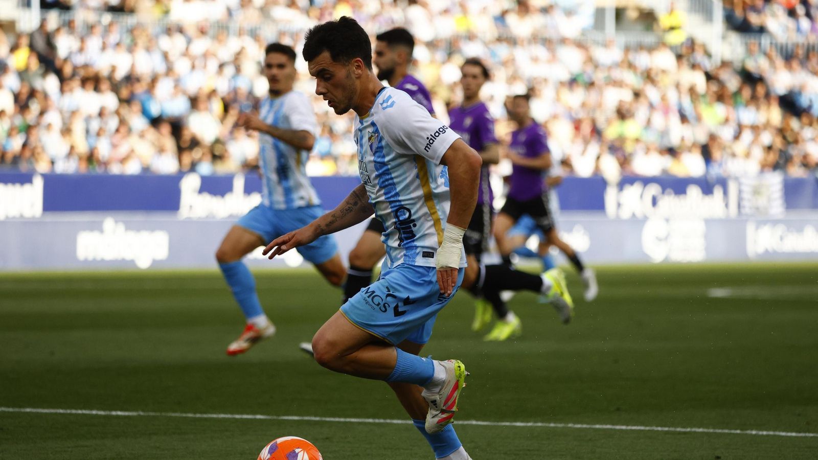 Las fotos del Málaga CF-Córdoba