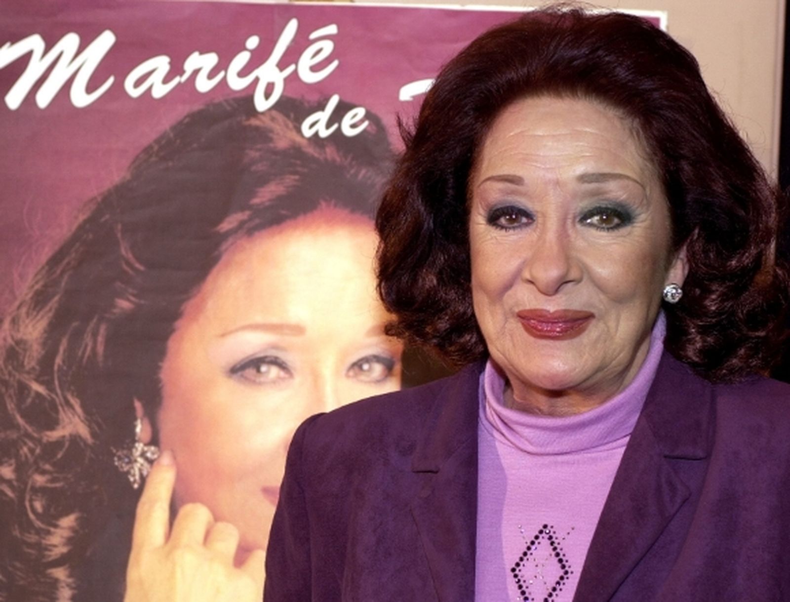 Marifé de Triana recibe la medalla al Mérito del Trabajo