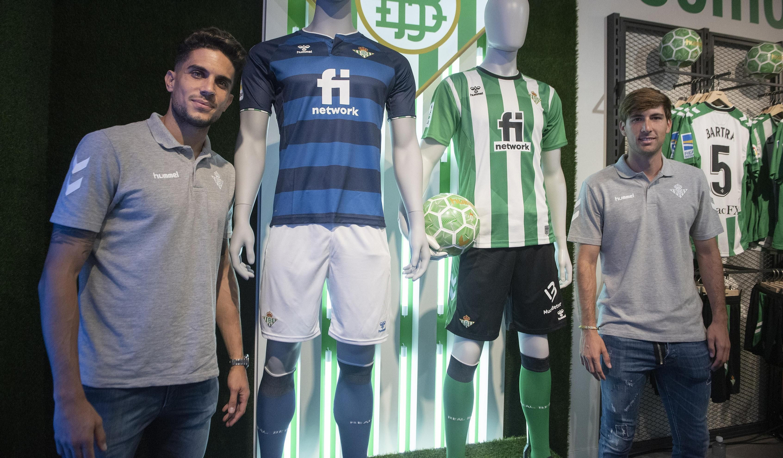 La jornada del Betis, en imágenes