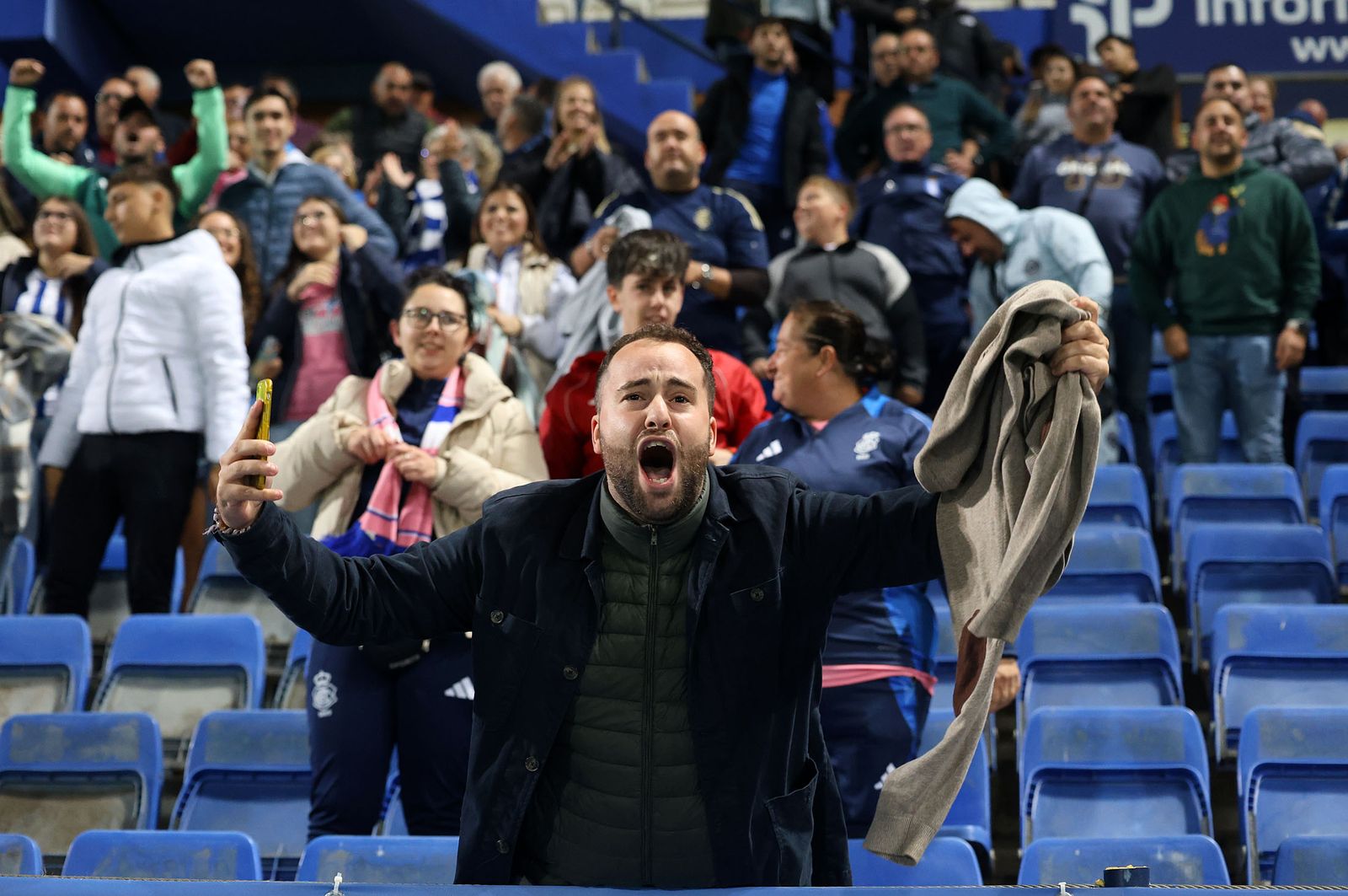 Imágenes del Recreativo de Huelva-Hércules CF