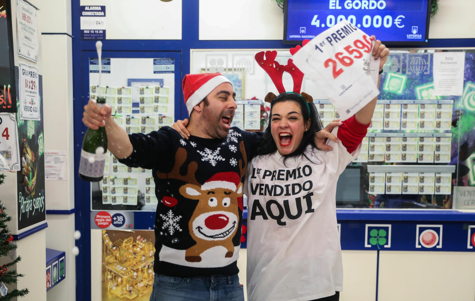 Las imágenes del Sorteo de Navidad