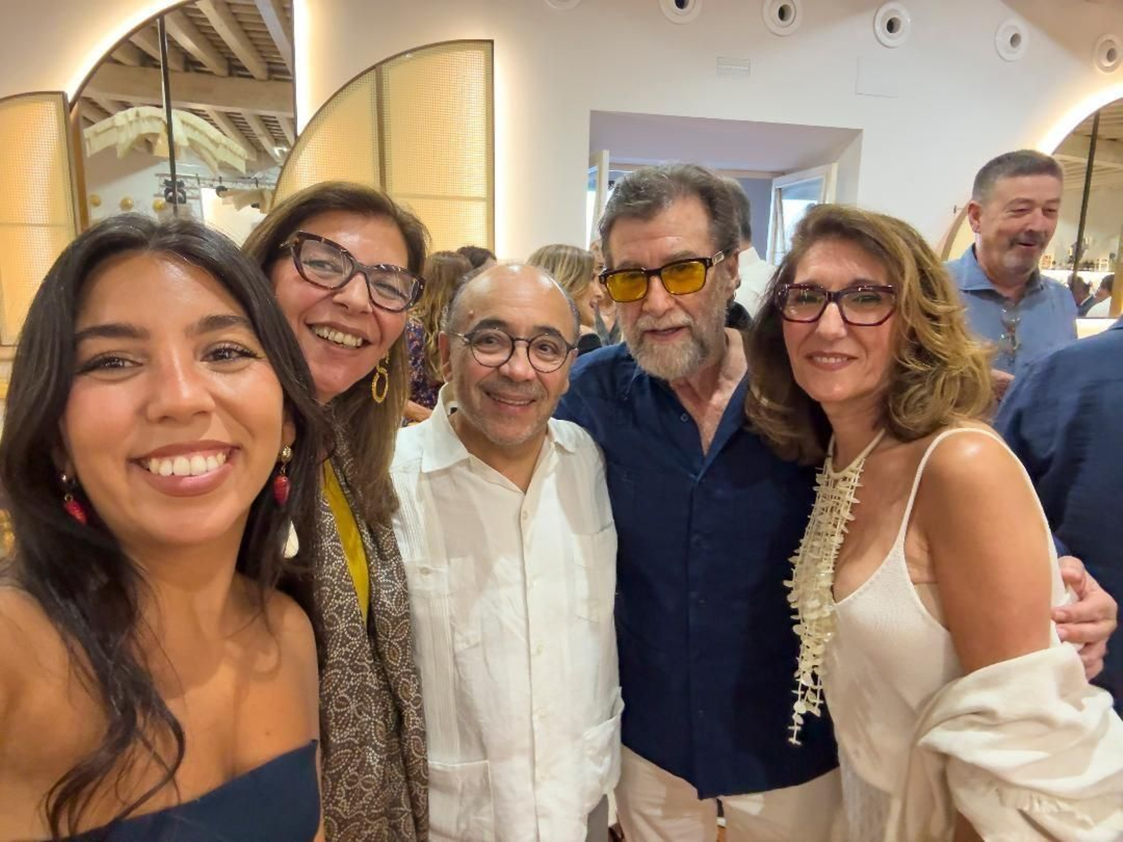 Rocío Hernández, Carmen Romero, Kiki Hernández, Pepe Sueiro y Carmen Martín.