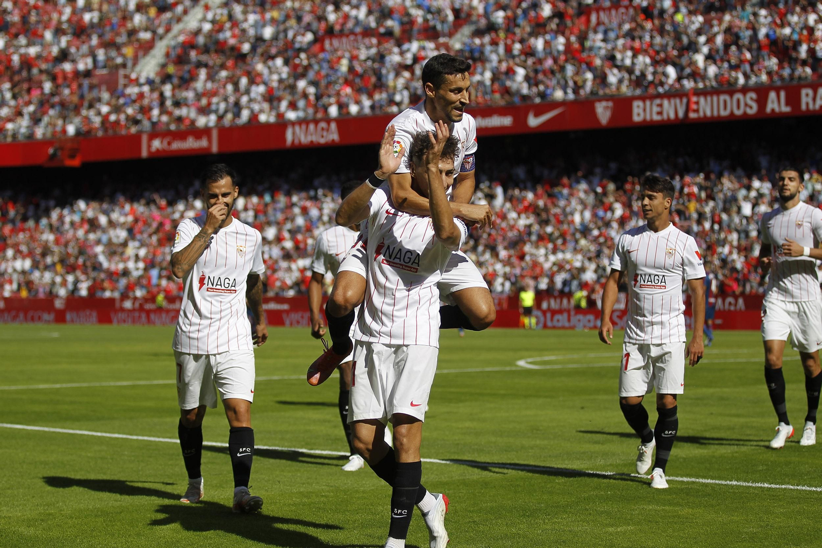 Las imágenes del Sevilla-Levante
