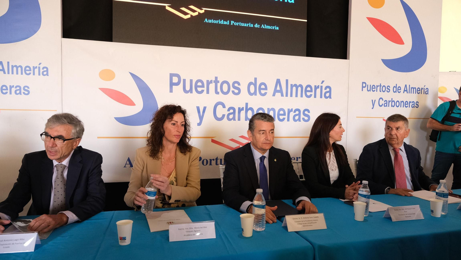 La toma de posesión de Rosario Soto como presidenta del Puerto de Almería