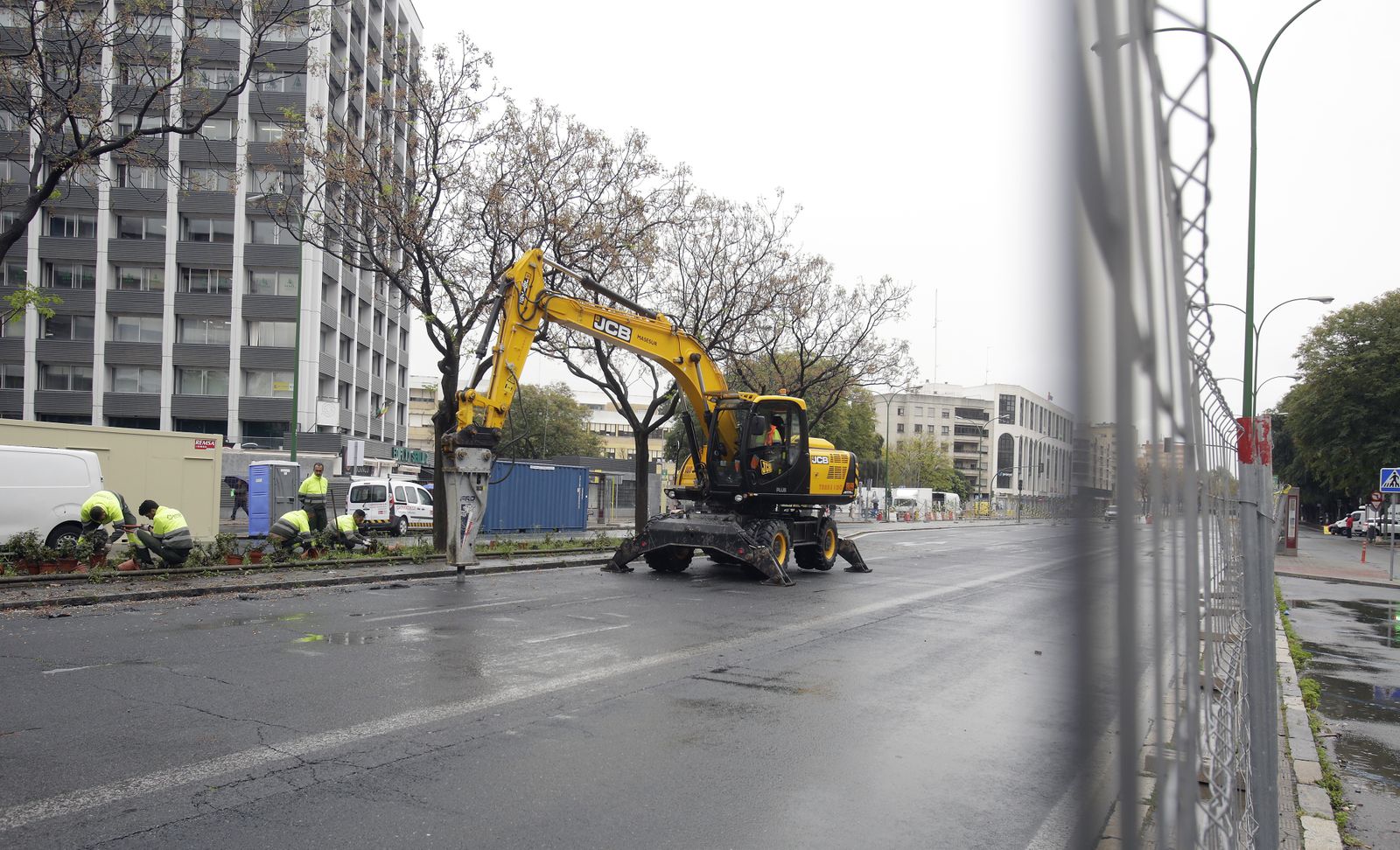 Obras en S.Fco Javier, Torneo y Ronda Histórica