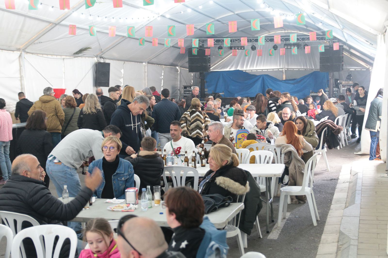 Los Moros y Cristianos de Gérgal se enfrentan en las fiestas de San Sebastián
