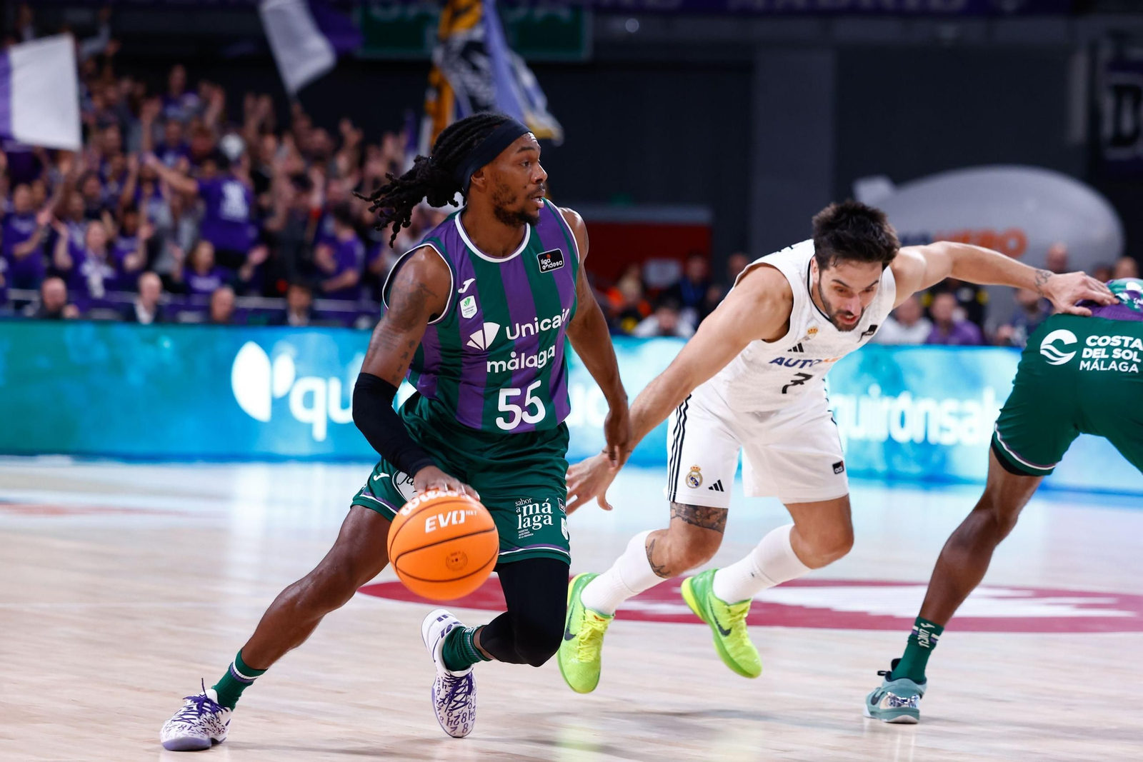 El Real Madrid-Unicaja, en fotos