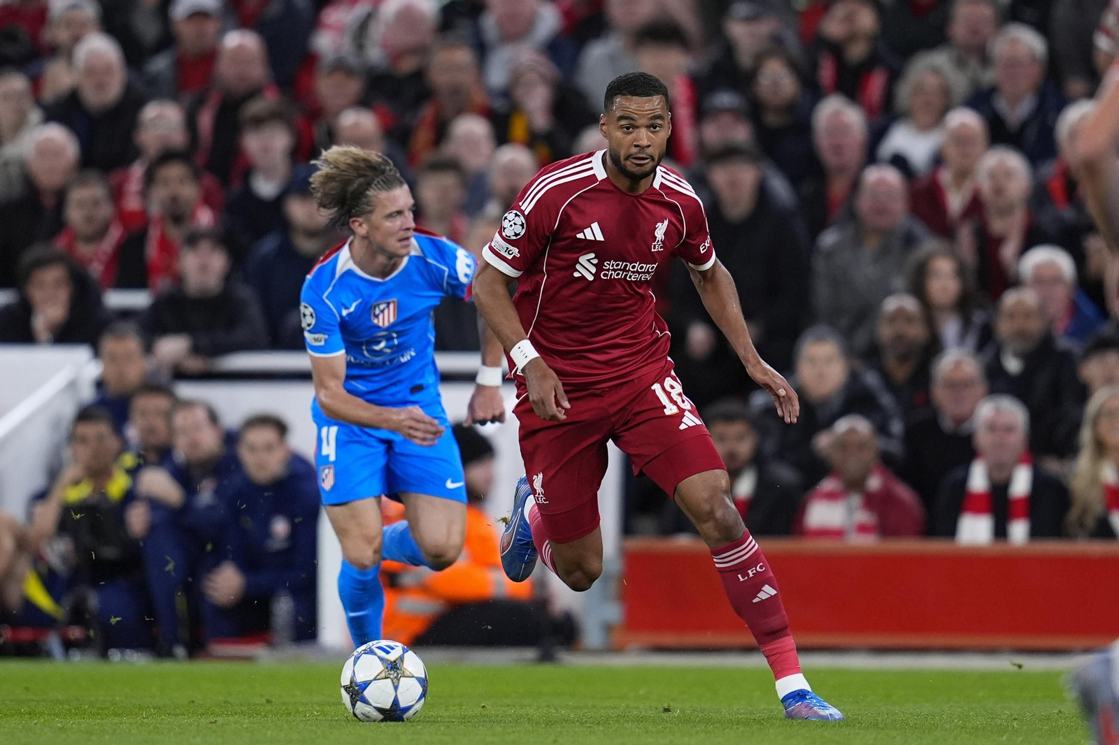 Las fotos del Liverpool - Atlético de Madrid