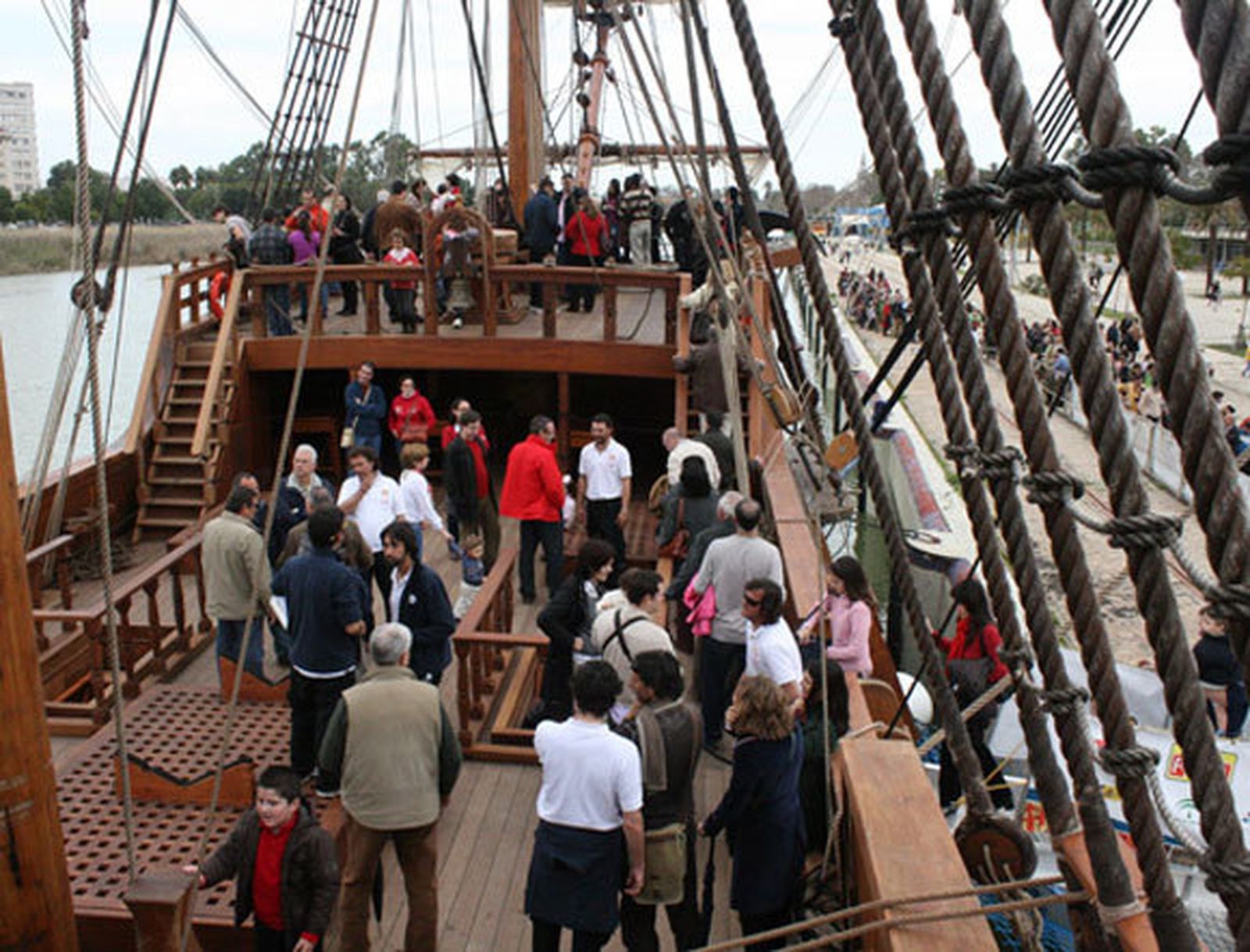El galeón se convierte en reclamo turístico