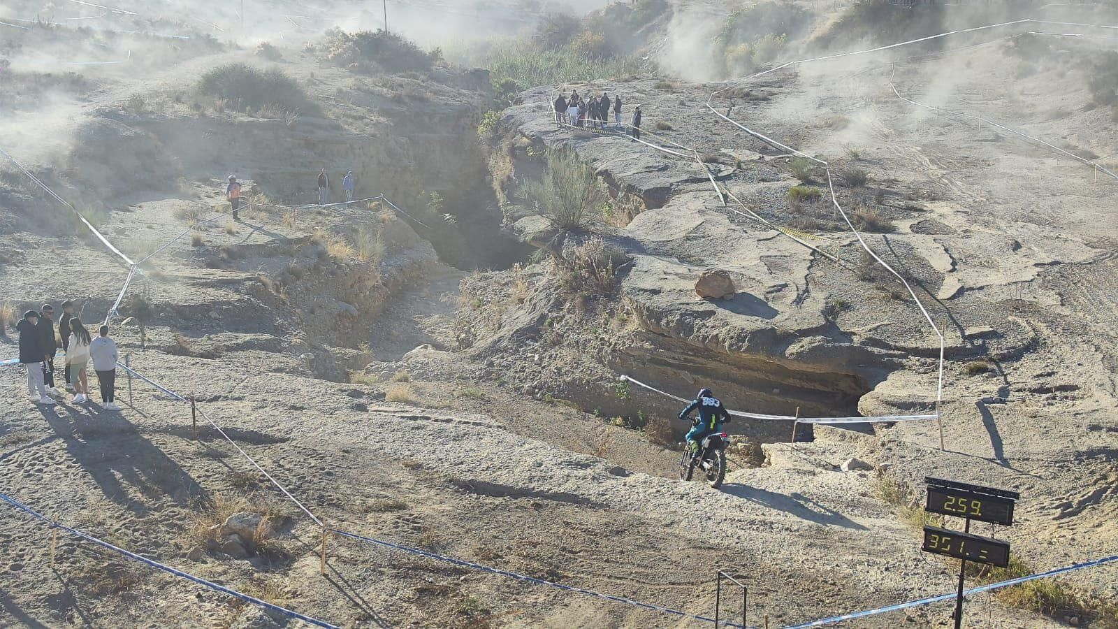 Antoine Magan se hace con el título en la final del Campeonato de Enduro en Huércal-Overa
