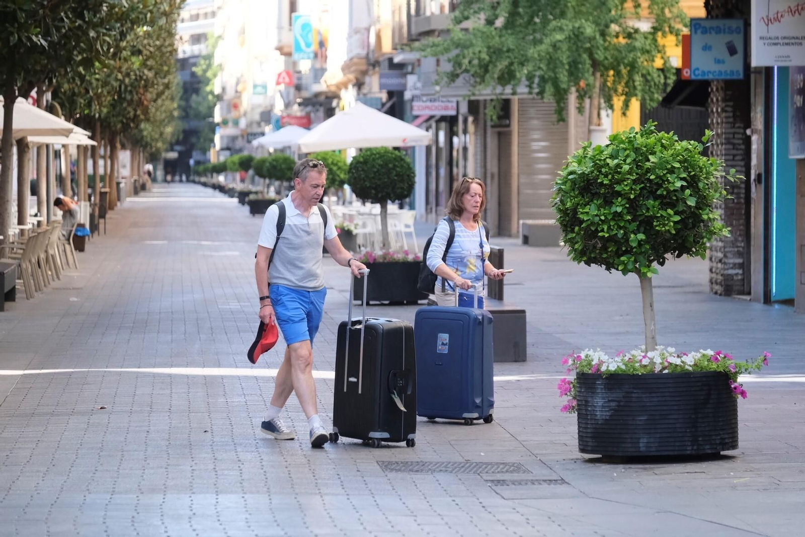 El primer día de la ola de calor en Córdoba, en imágenes
