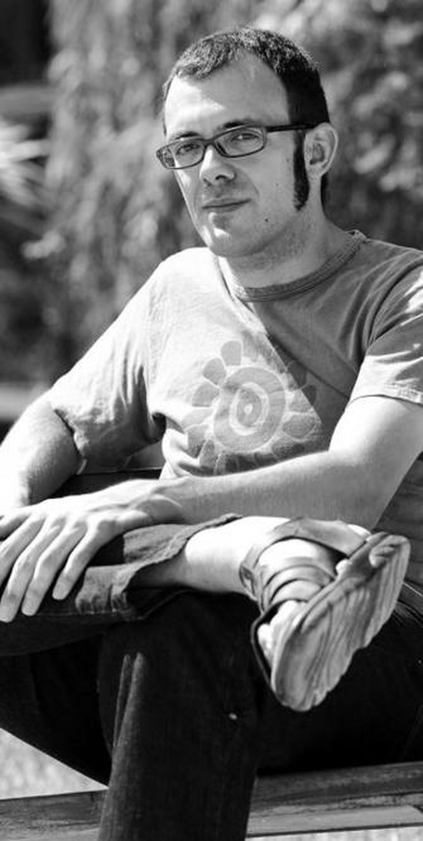 El escritor sevillano afincado en Madrid Isaac Rosa.