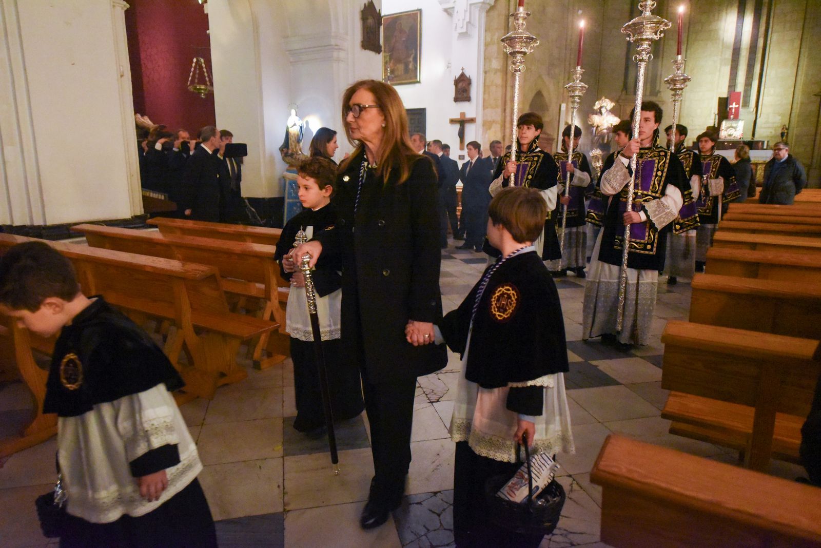 Las fotos del vía crucis de la hermandad de la Buena Muerte