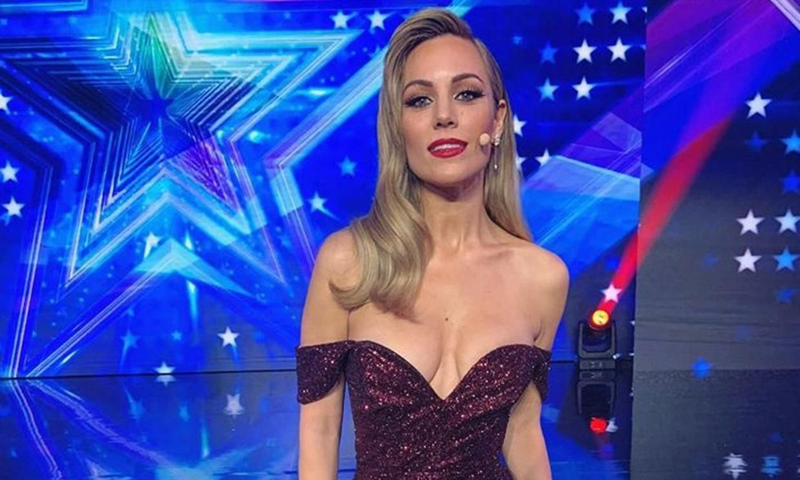 Edurne,  con el acertado 'look' que llevó en la final de 'Got Talent'.