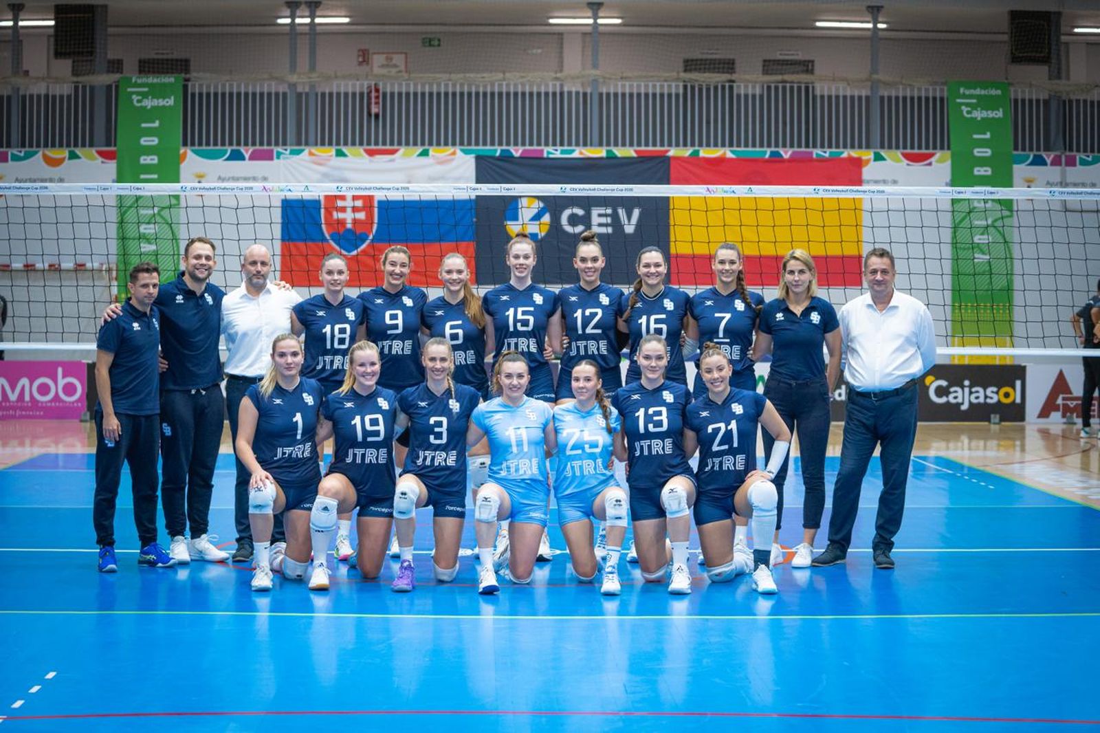 Las fotos del Fundación Cajasol Andalucía-Slovan Bratislava