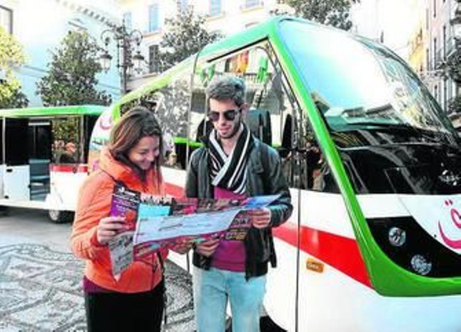 Imagen de la presentación del tren, el pasado lunes.