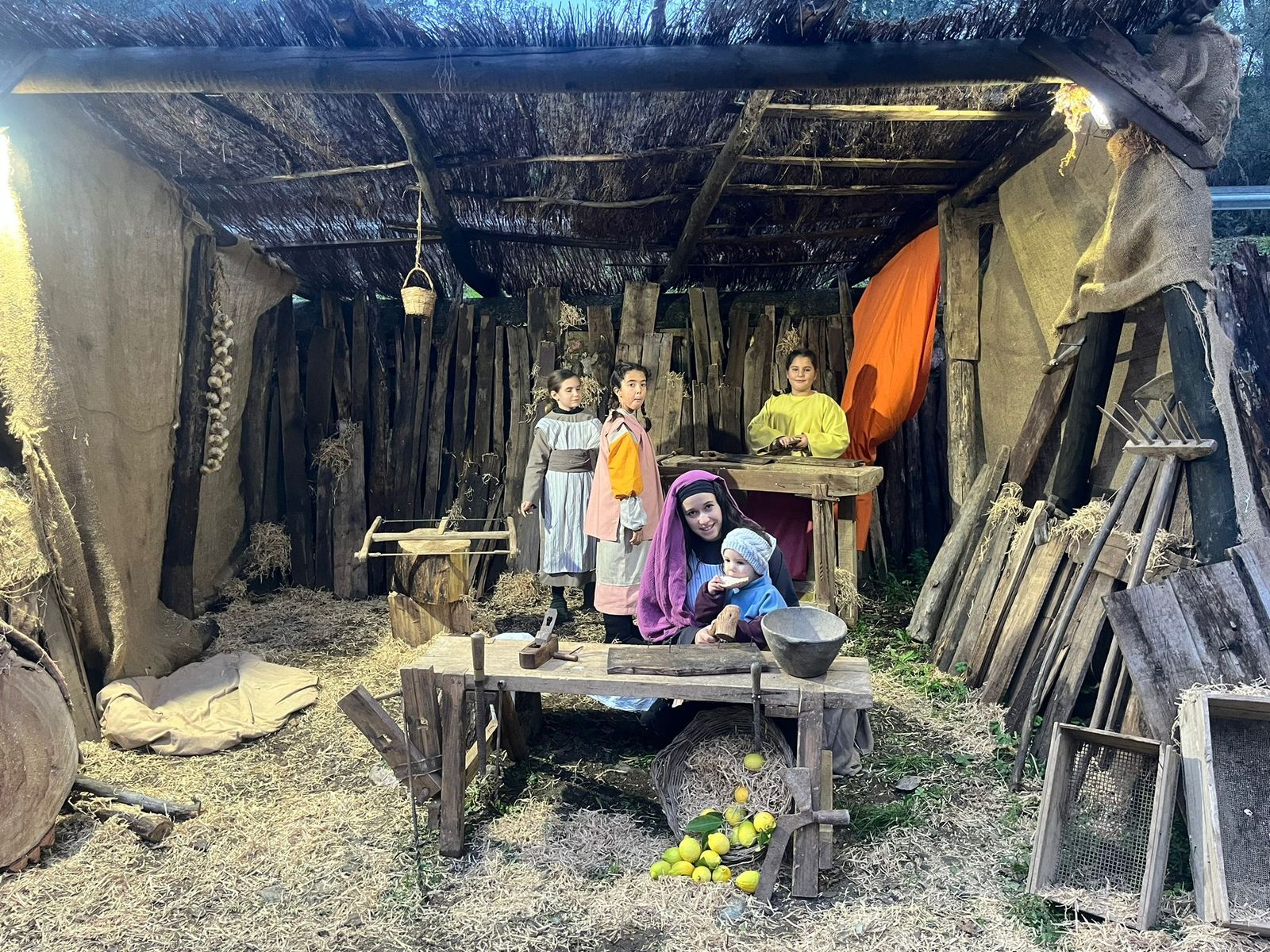 Así de bonito es el Belén Viviente de Puerto Moral