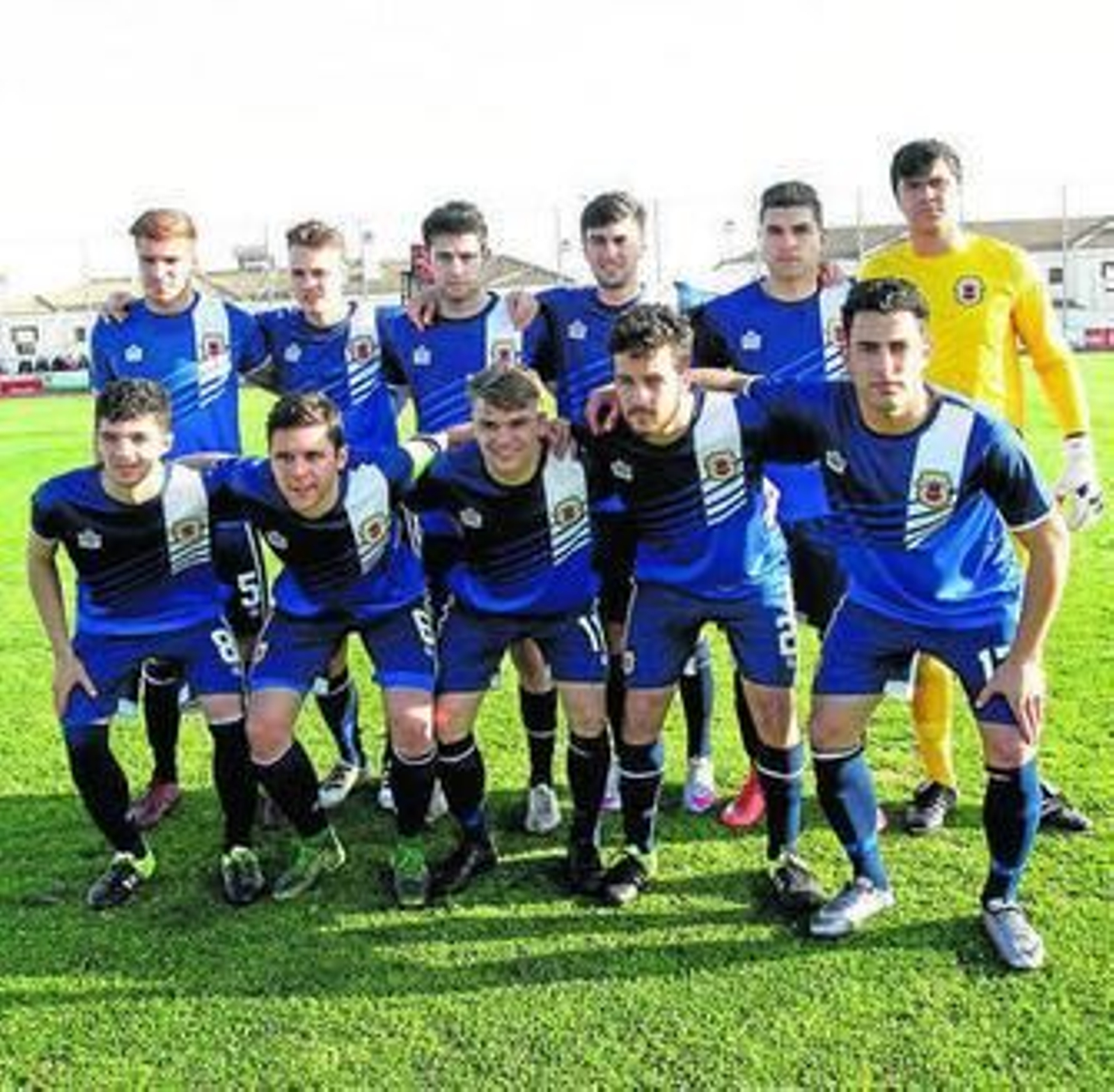 Formación inicial de Gibraltar, el sábado en San Roque.