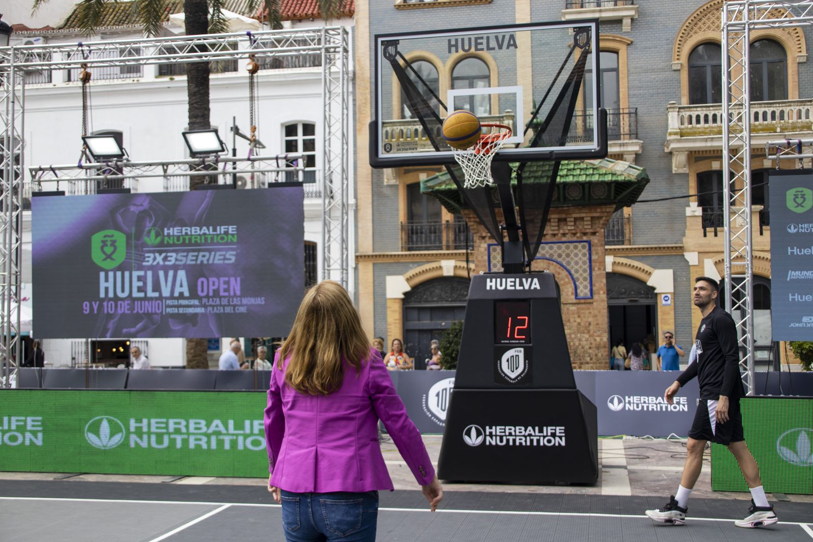 Inauguración del circuito Herbalife 3x3 de baloncesto