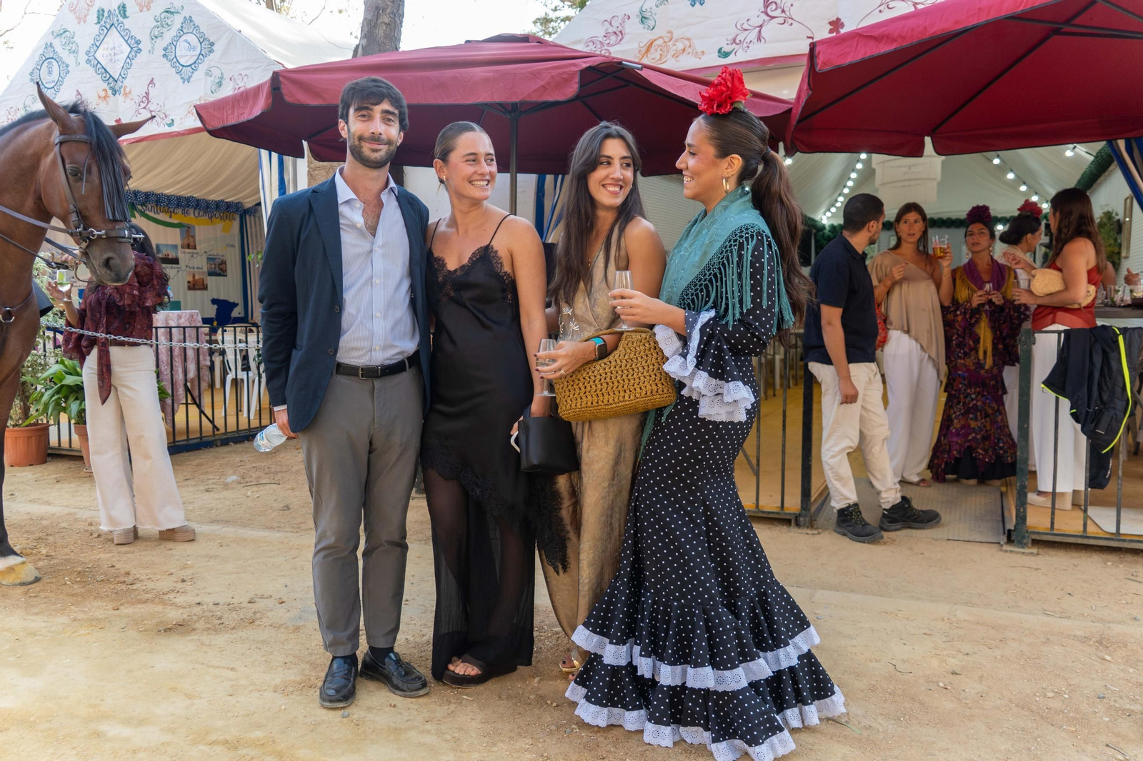 Imágenes del ambiente en la tarde de la Feria Del Caballo 2025 el día viernes 10 de octubre 