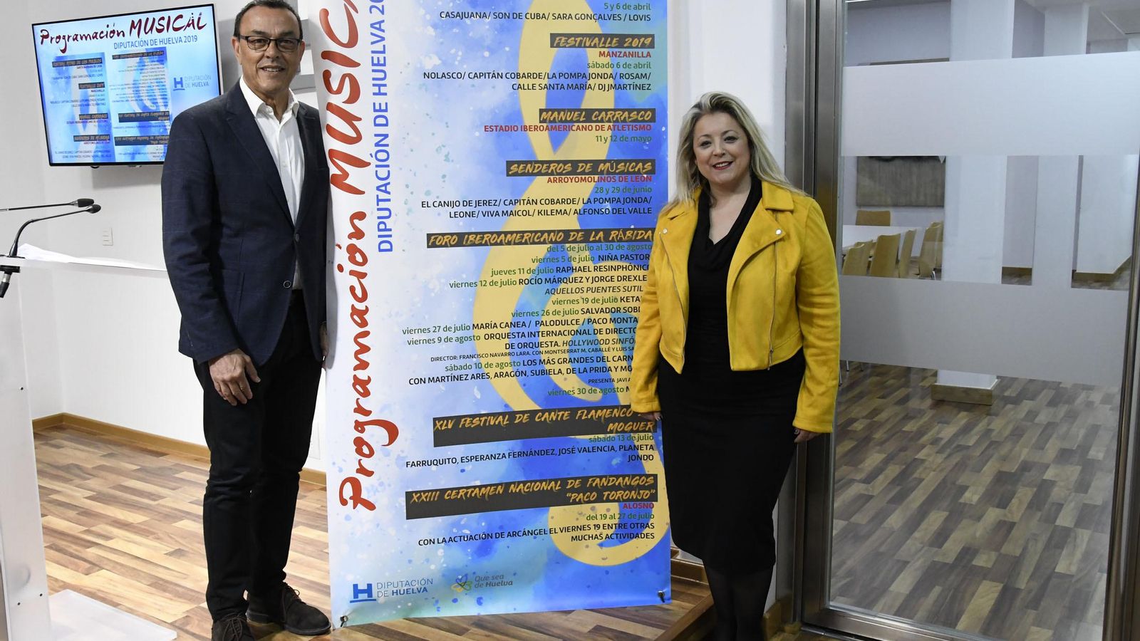 Ignacio Caraballo y Lourdes Garrido.