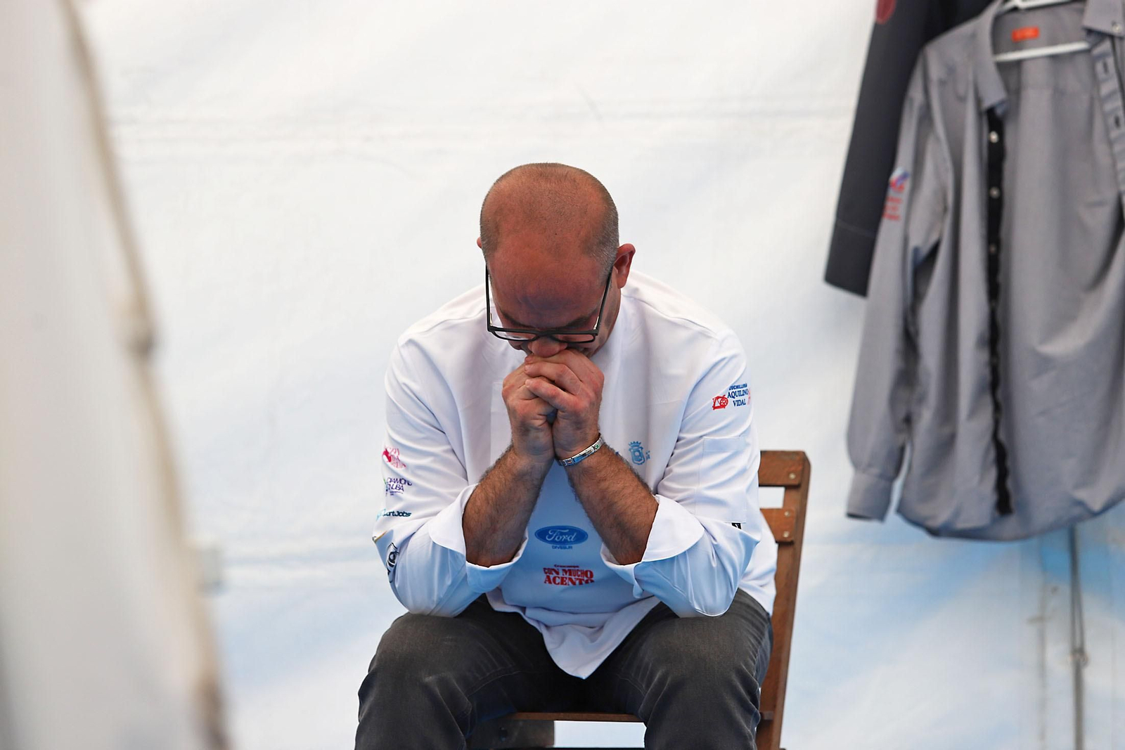 Imágenes del inicio del intento de conseguir el récord Guinnes de cortar jamón en Huelva